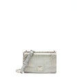 DIOR SMALL DIORAMA LIZARD METALLIC SILVER SHW