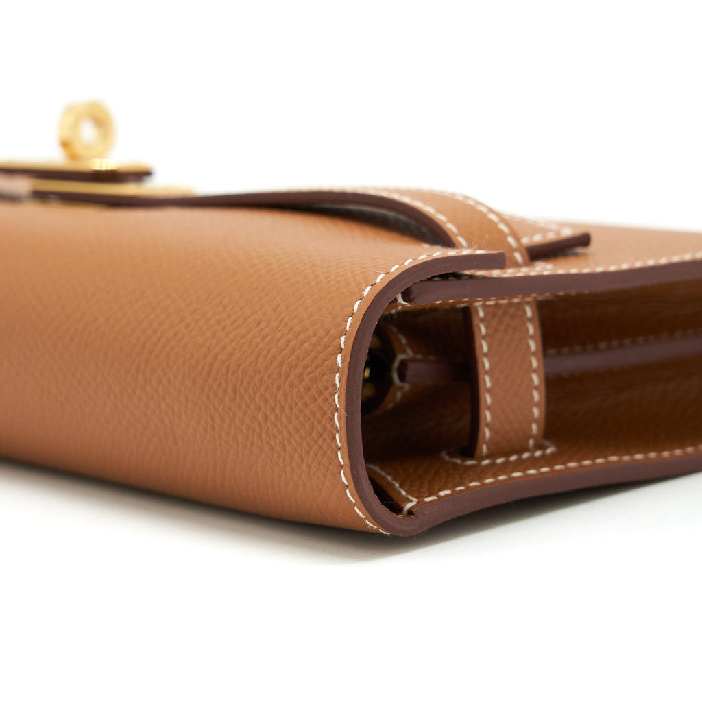 HERMES KELLY TO GO EPSOM GOLD GHW