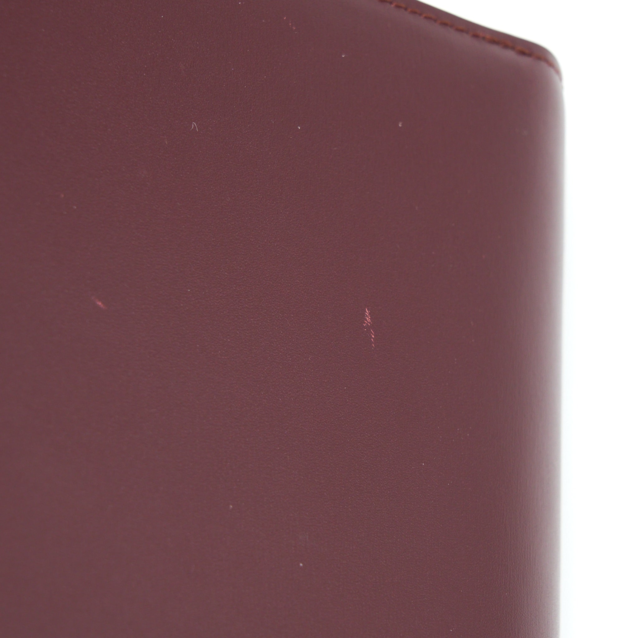 CELINE CLASSIC MEDIUM BOX CALFSKIN BURGUNDY GHW