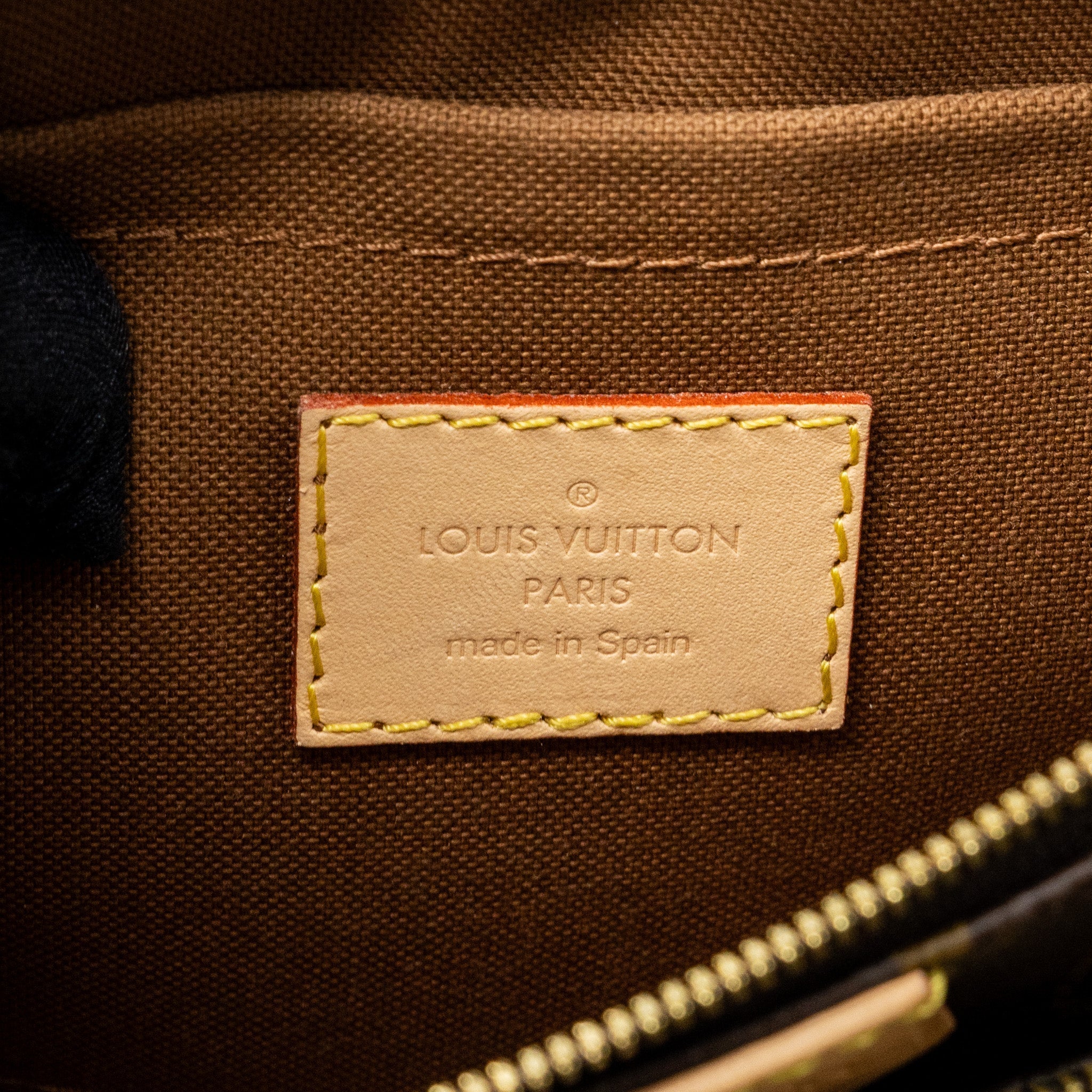 LOUIS VUITTON MULTI POCHETTE MONOGRAM CANVAS KHAKI STRAP GHW