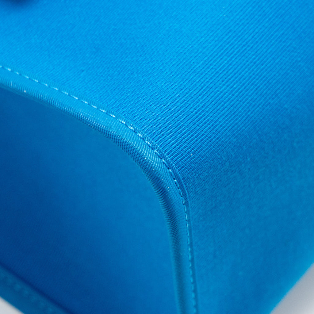 HERMES HERBAG 31 ZIP BAG CANVAS/HUNTER BLUE SHW