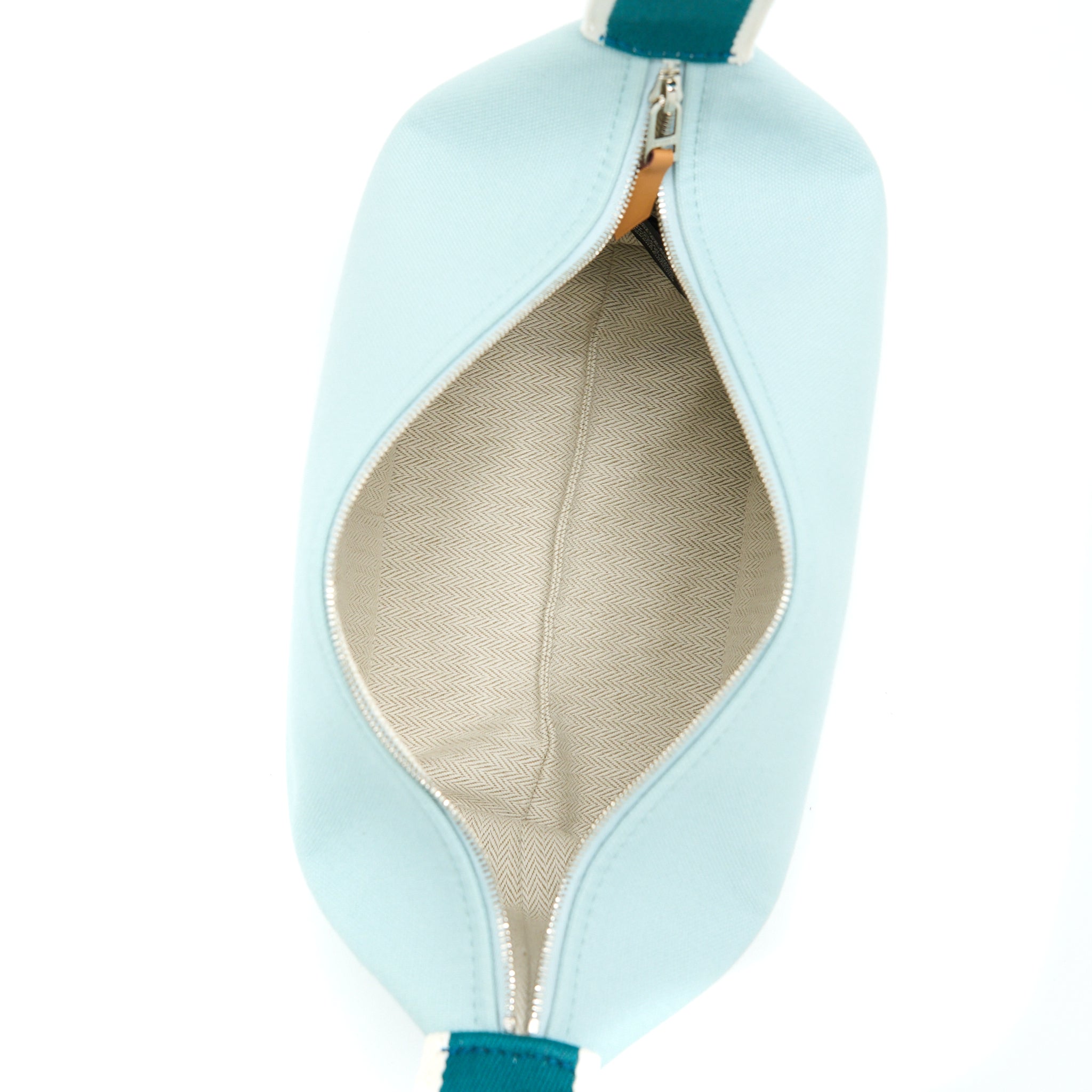 HERMES TROUSSE DE TOILETTE BRAD A BRAC PM EUCALYPTUS SHW