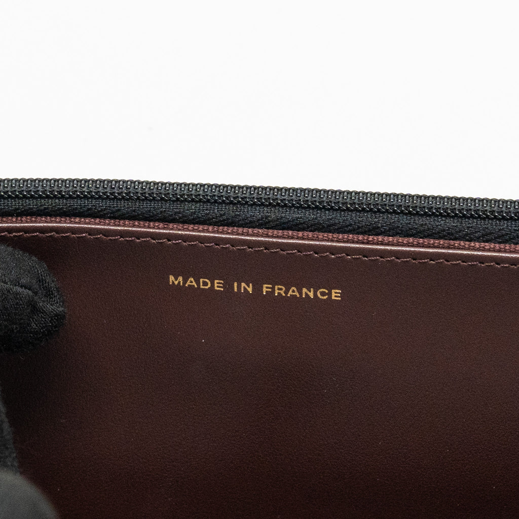 CHANEL CLASSIC WALLET ON CHAIN CAVIAR BLACK GHW (MICROCHIP)