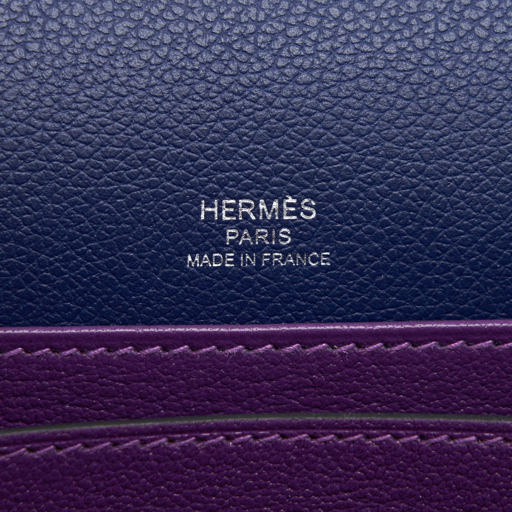 HERMES MINI ROULIS EVERCOLOR BLUE SAPHIR / ANEMONE SHW