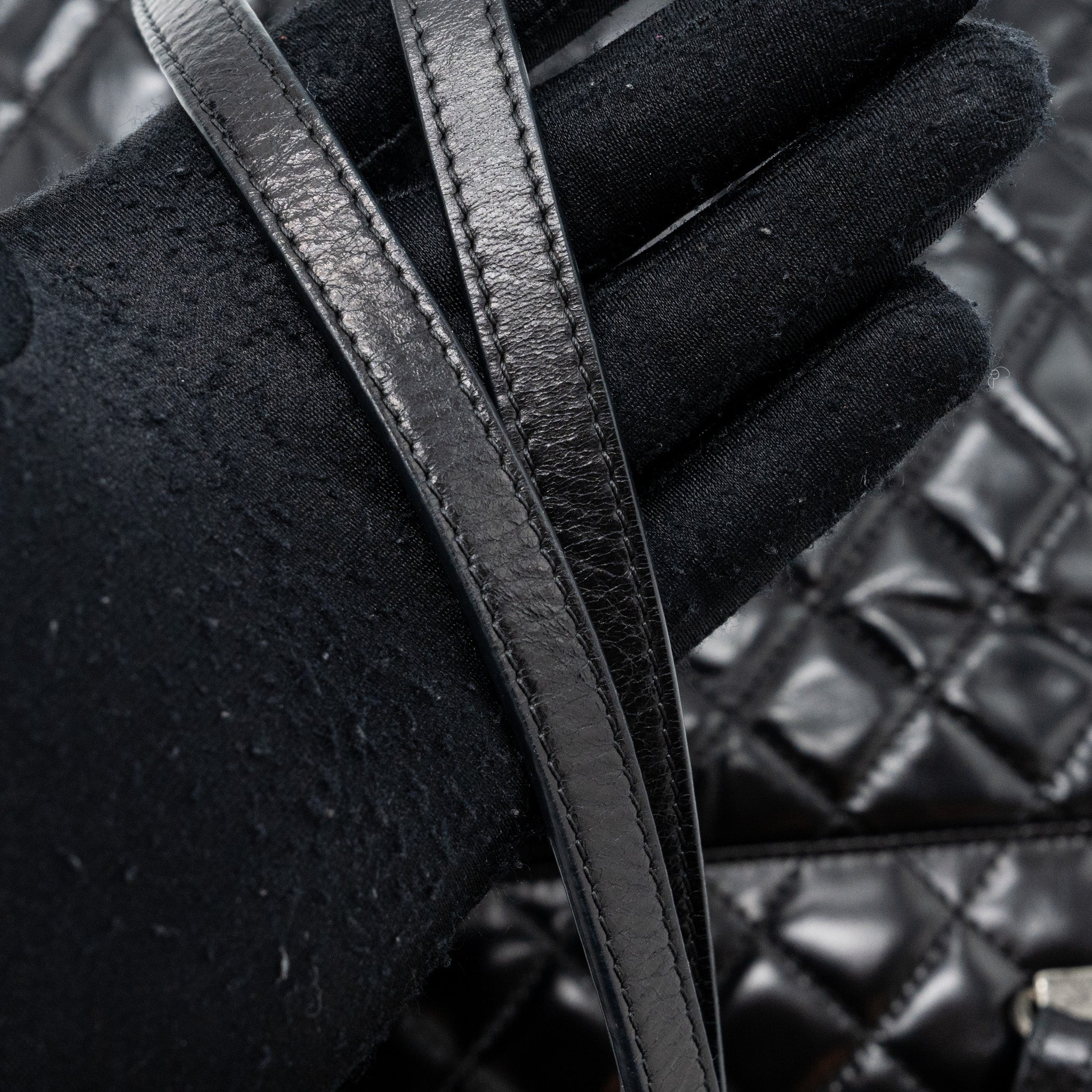 CHANEL LARGE QUILTED MOUNTAIN  BACKPACK CALFSKIN BLACK SHW