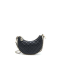 CHANEL SMALL MOON HOBO BAG LAMBSKIN BLACK LGHW (MICROCHIP)