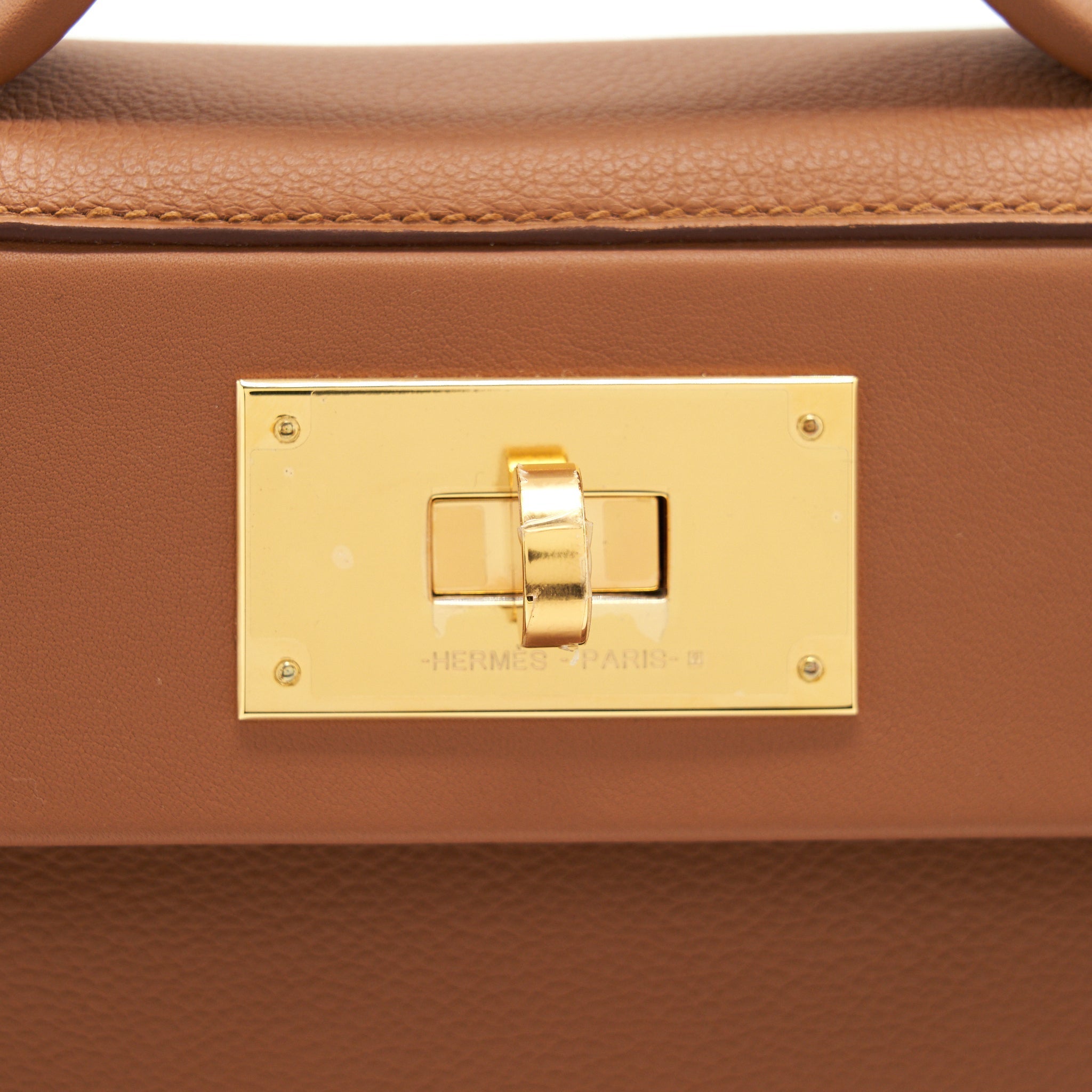 HERMES MINI 24/24 -21 BAG EVERCOLOUR AND SWIFT LEATHER GOLD GHW