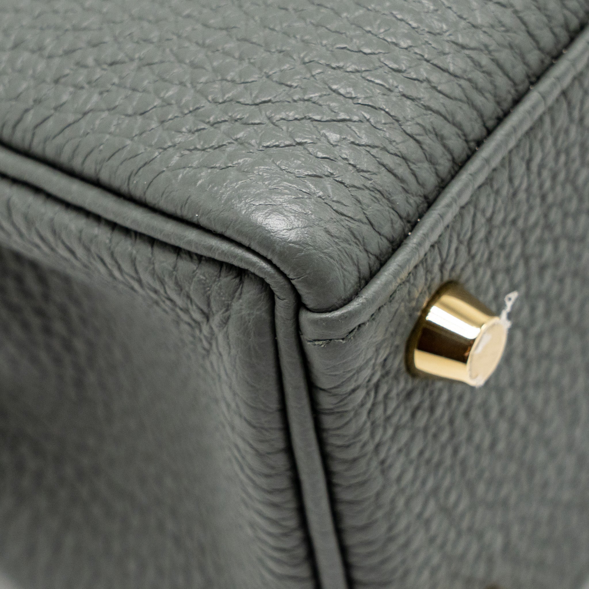 HERMES KELLY 25 TOGO VERT AMANDE GHW