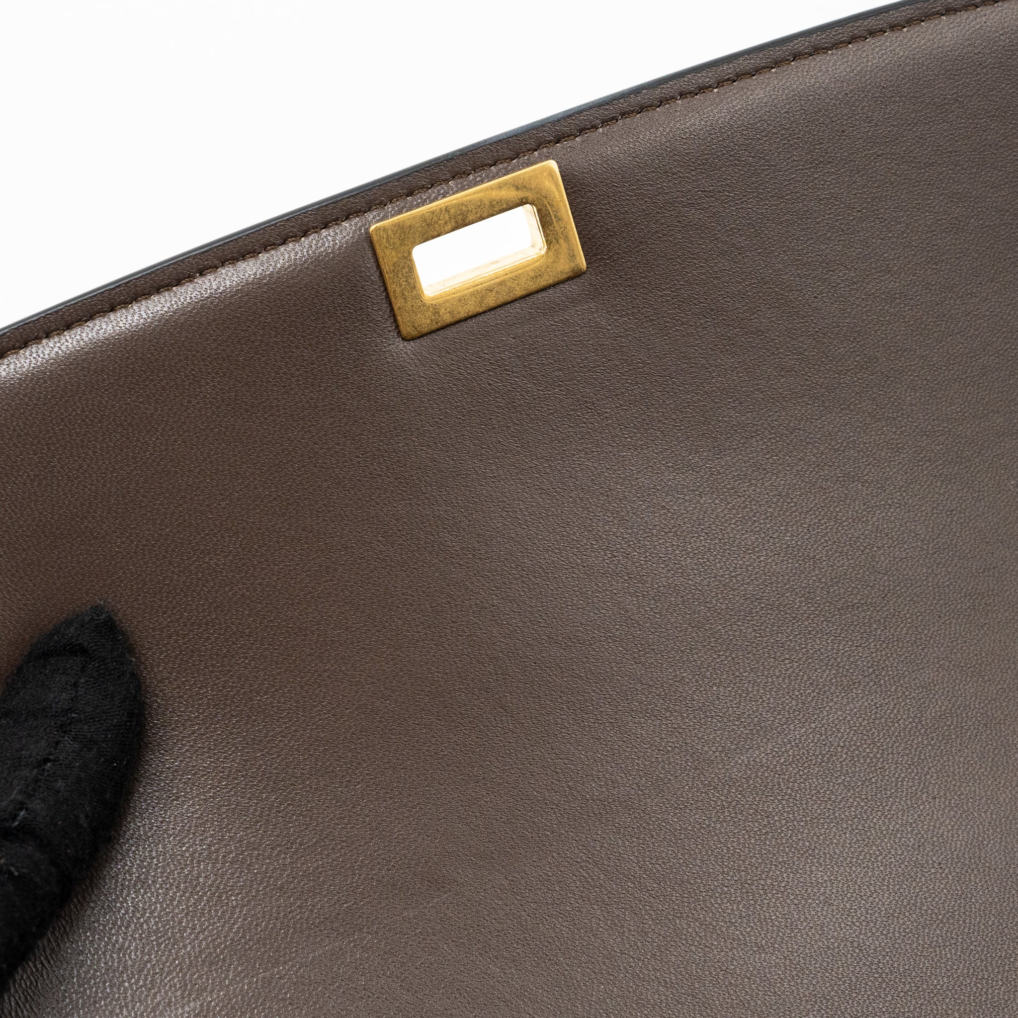 CELINE MEDIUM BOX LIZARD NATURAL GHW