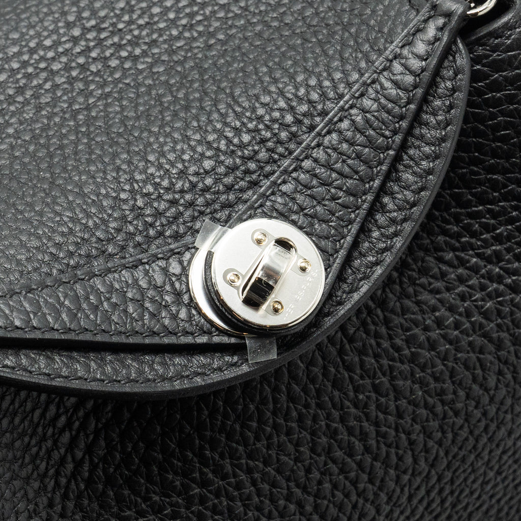 HERMES MINI LINDY CLEMENCE BLACK SHW