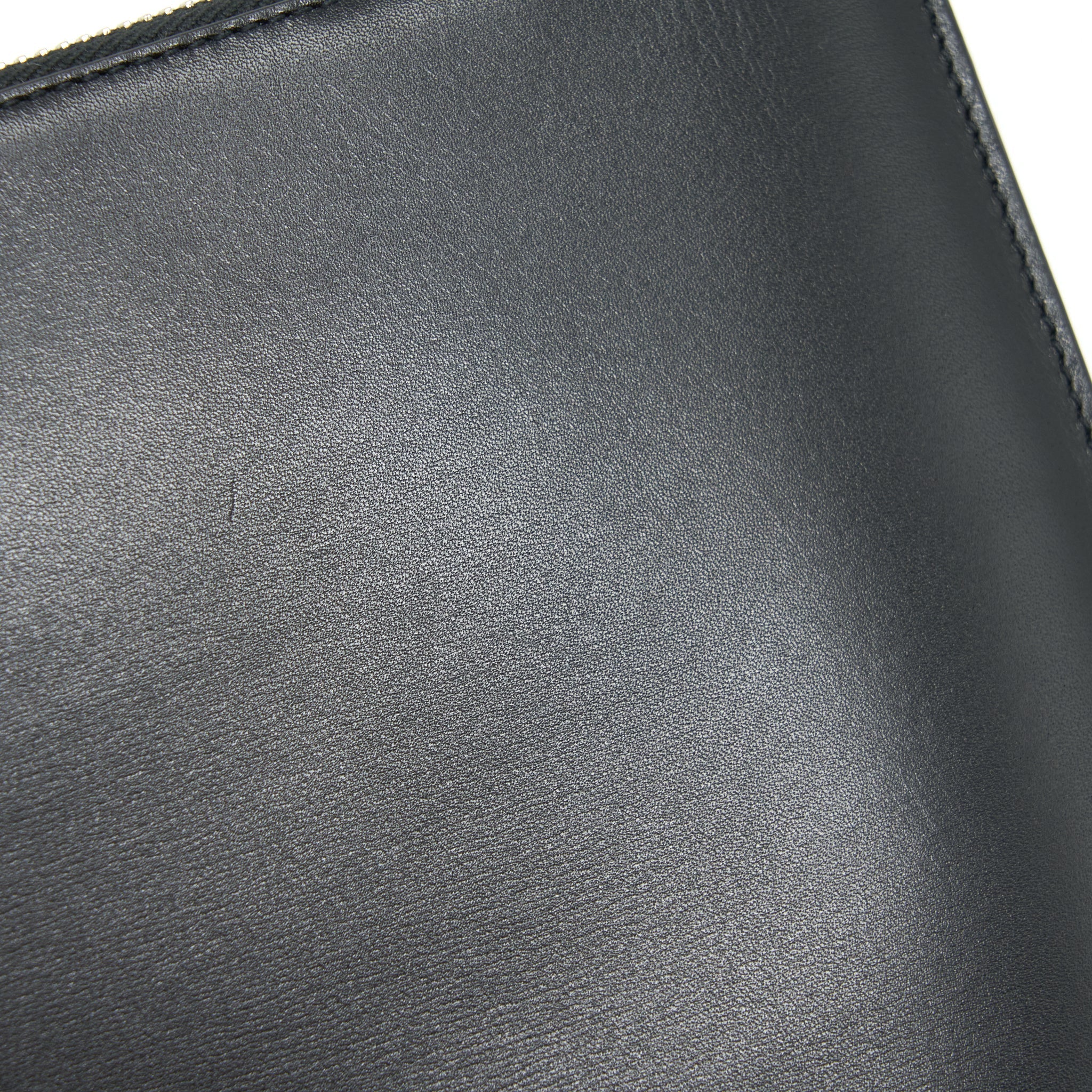 SAINT LAURENT IPAD HOLDER /CLUTCH CALFSKIN BLACK SHW