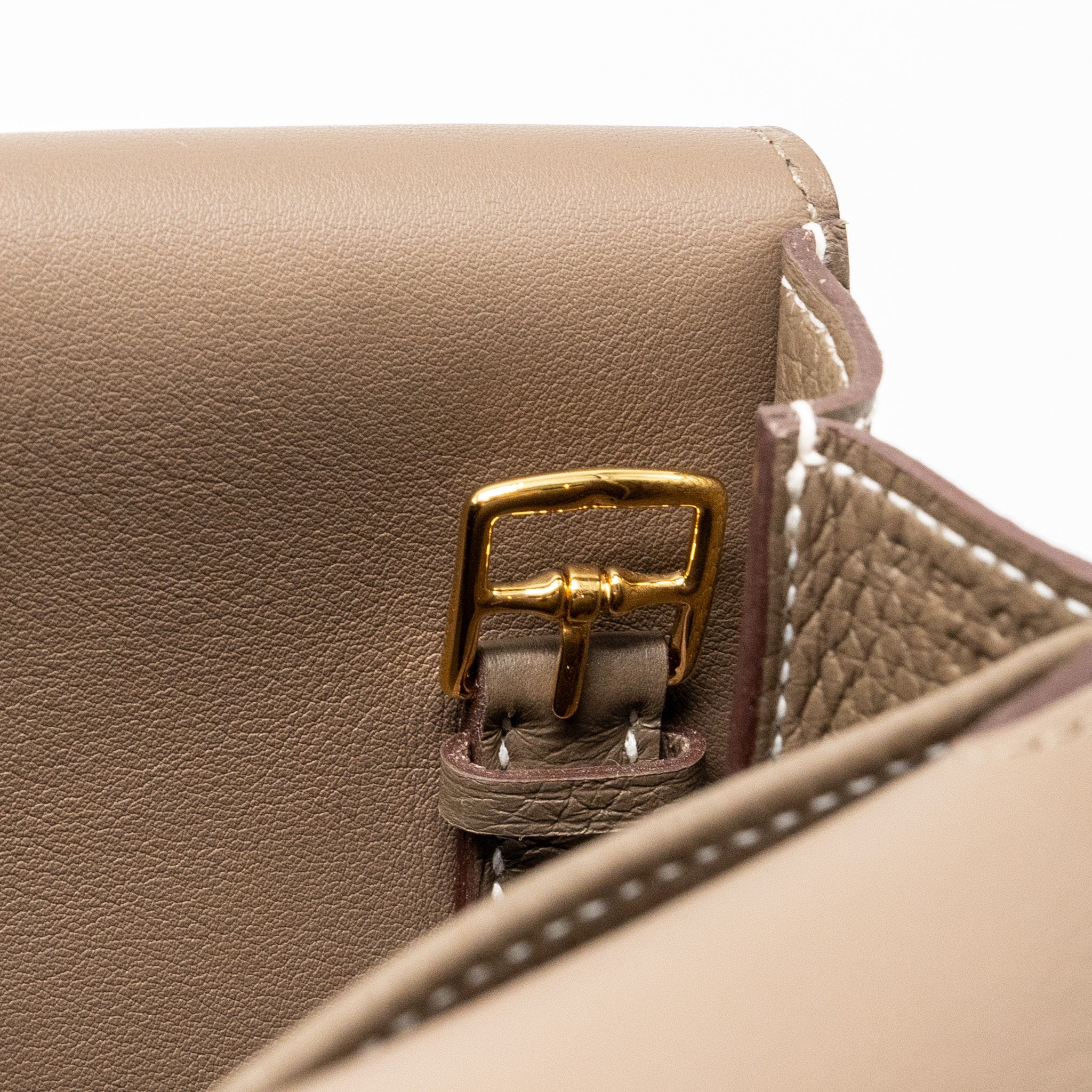 HERMES HALZAN 25 CLEMENCE ETOUPE GHW