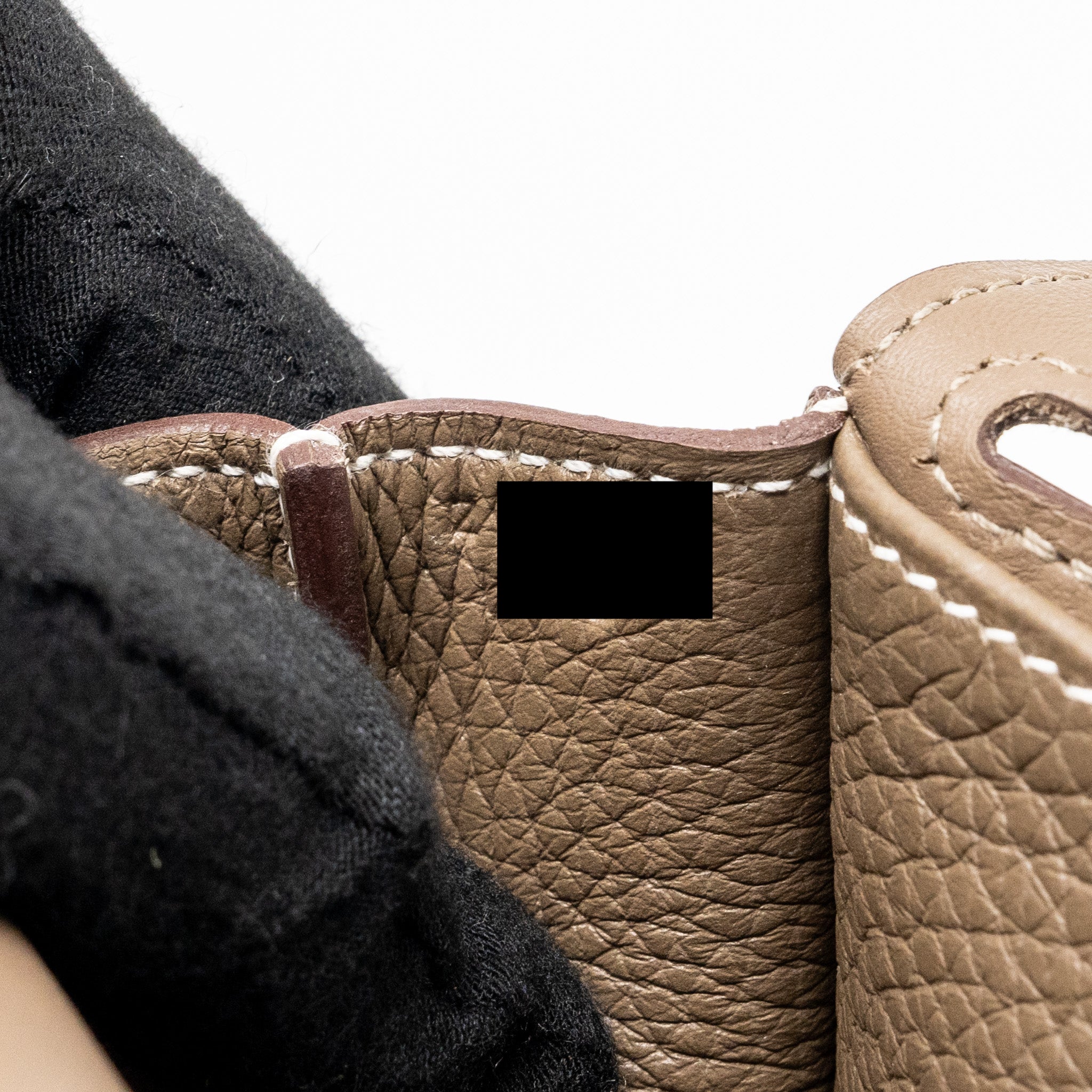 HERMES HALZAN 25 CLEMENCE ETOUPE GHW