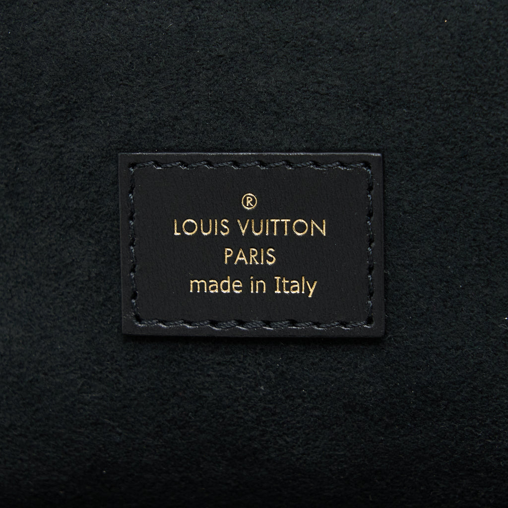 LOUIS VUITTON VANITY PM MONOGRAM LAMBSKIN BLACK GHW
