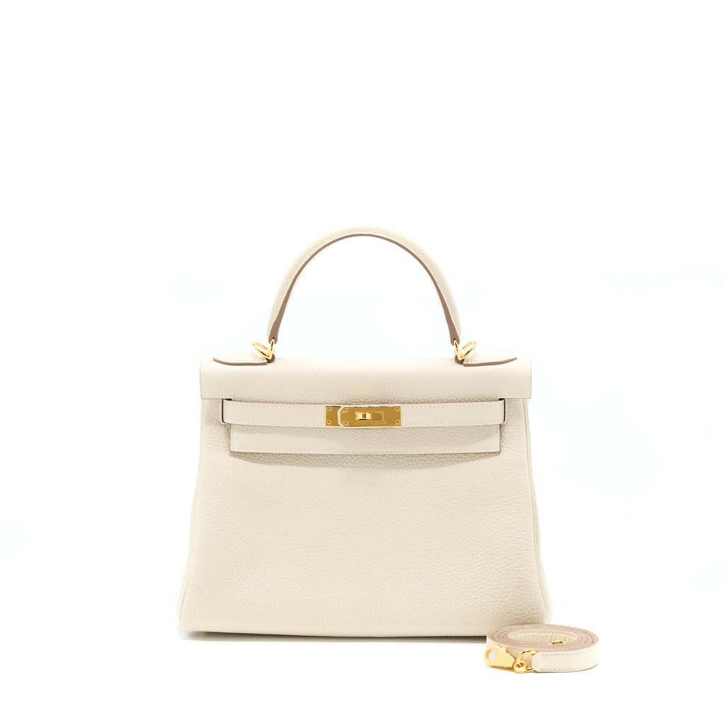 HERMES KELLY 28 RETOURNE CLEMENCE CRAIE GHW