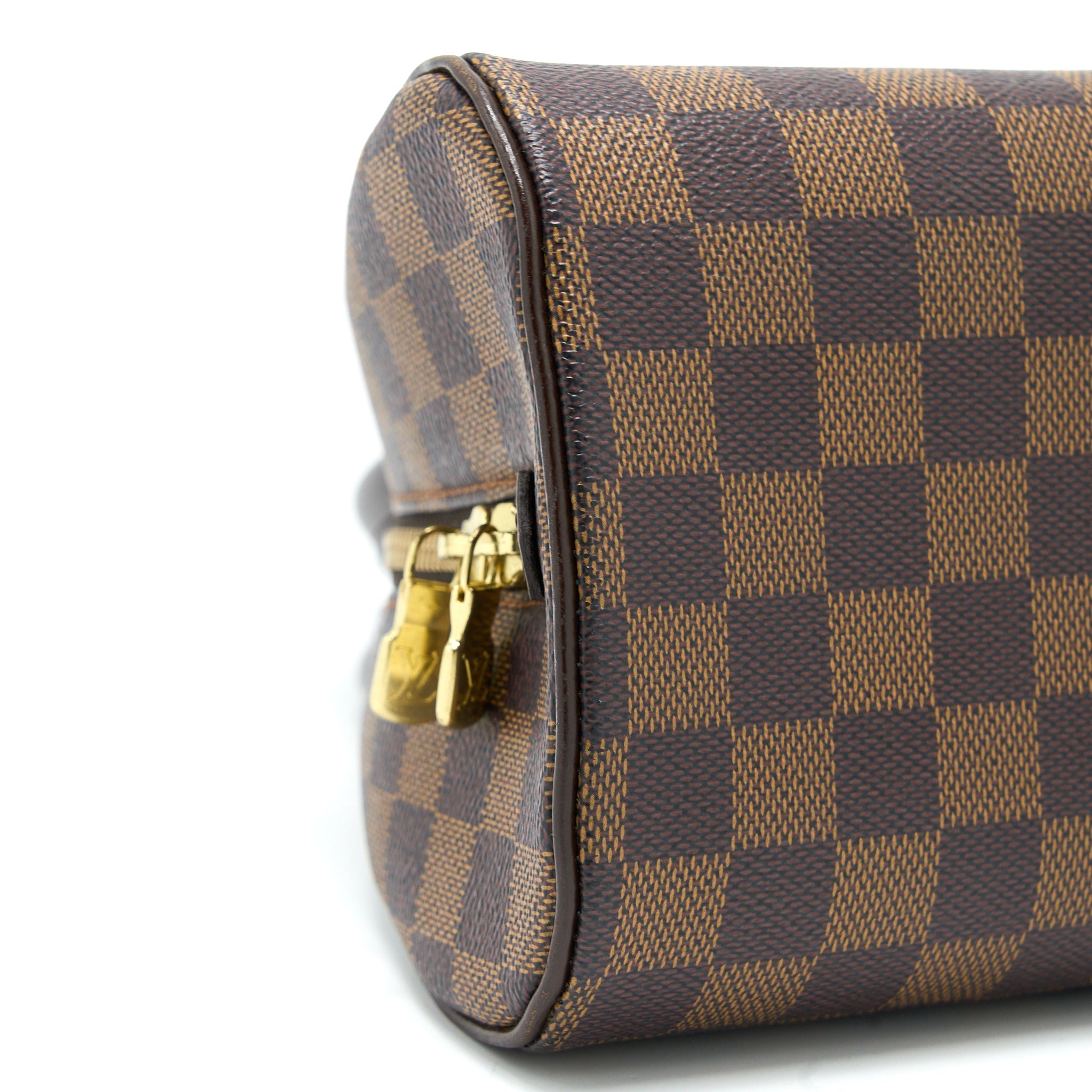 LOUIS VUITTON MINI RIBERA BAG DAMIER EBENE CANVAS GHW