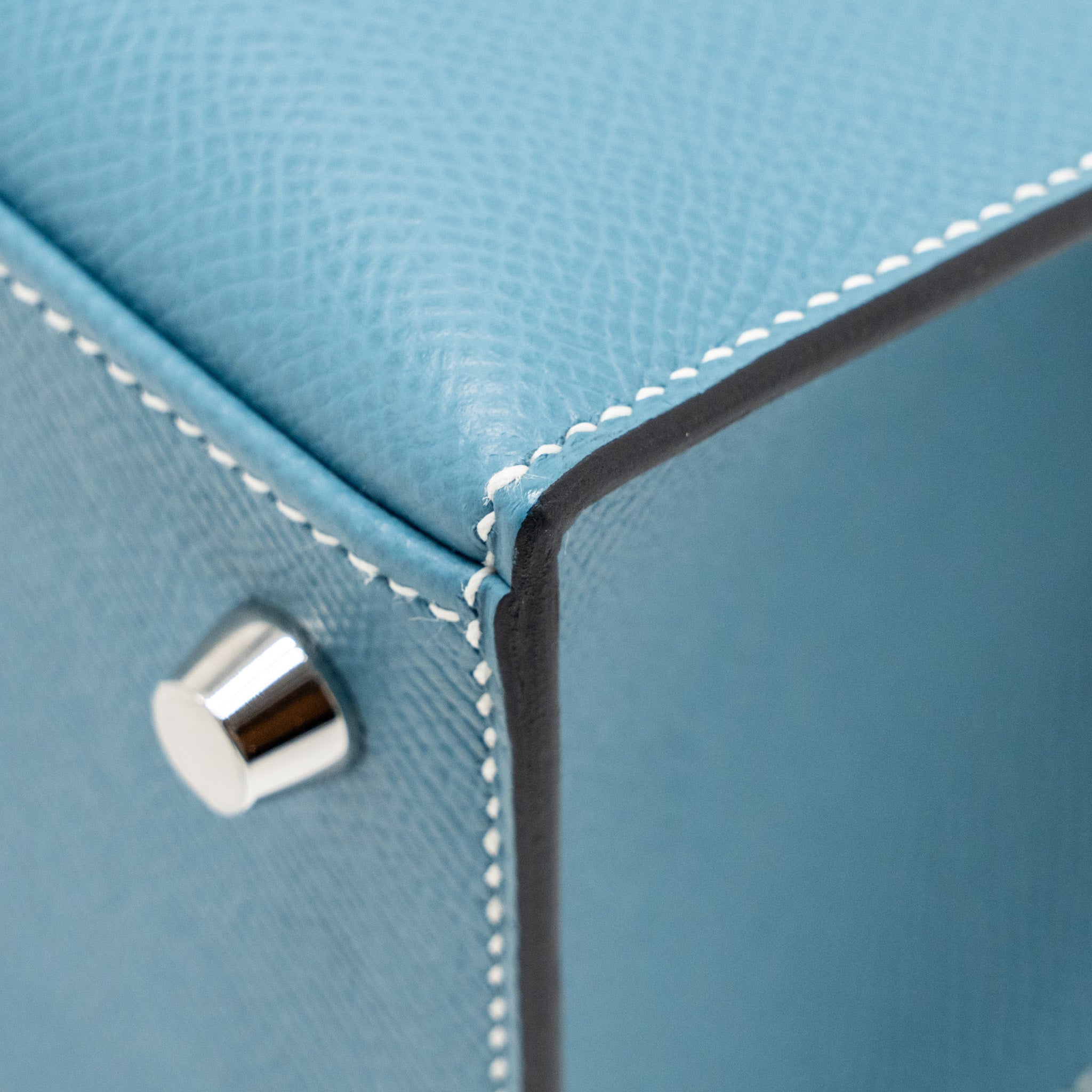 HERMES KELLY 25 EPSOM NEW BLEU JEAN SHW