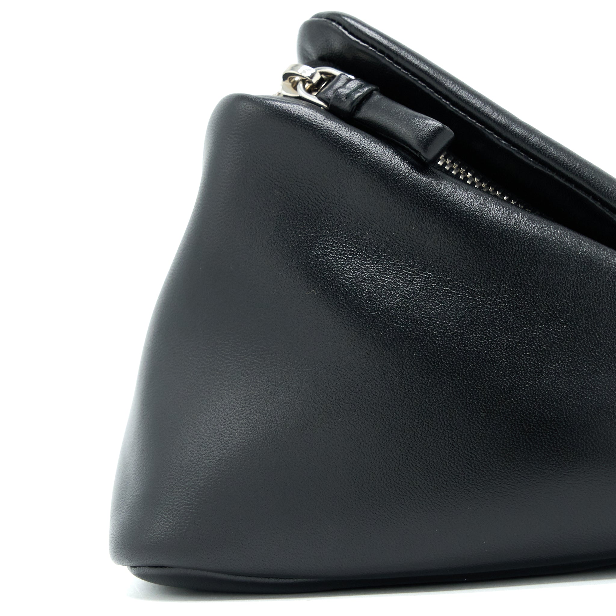 PRADA PADDED NAPPA TRIANGLE BAG BLACK SHW