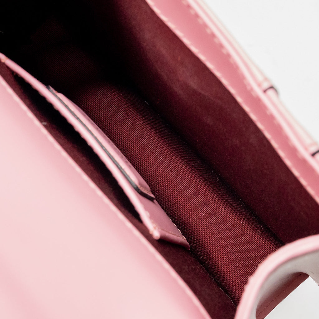 BVLGARI SERPENTI FOREVER CROSSBODY BAG CALFSKIN PINK LGHW
