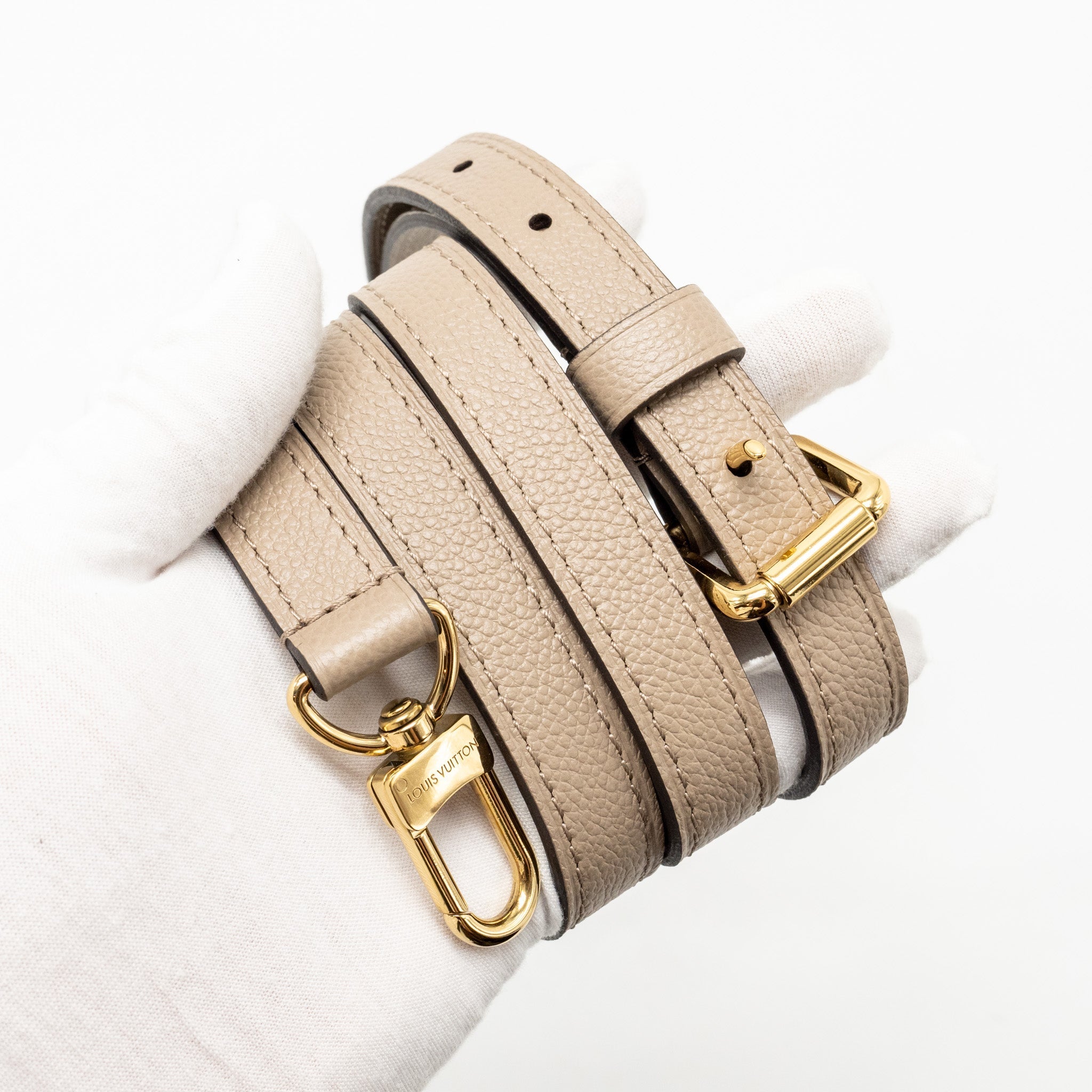 LOUIS VUITTON POCHETTE METIS MONOGRAM EMPREINTE TOURTERELLE GHW