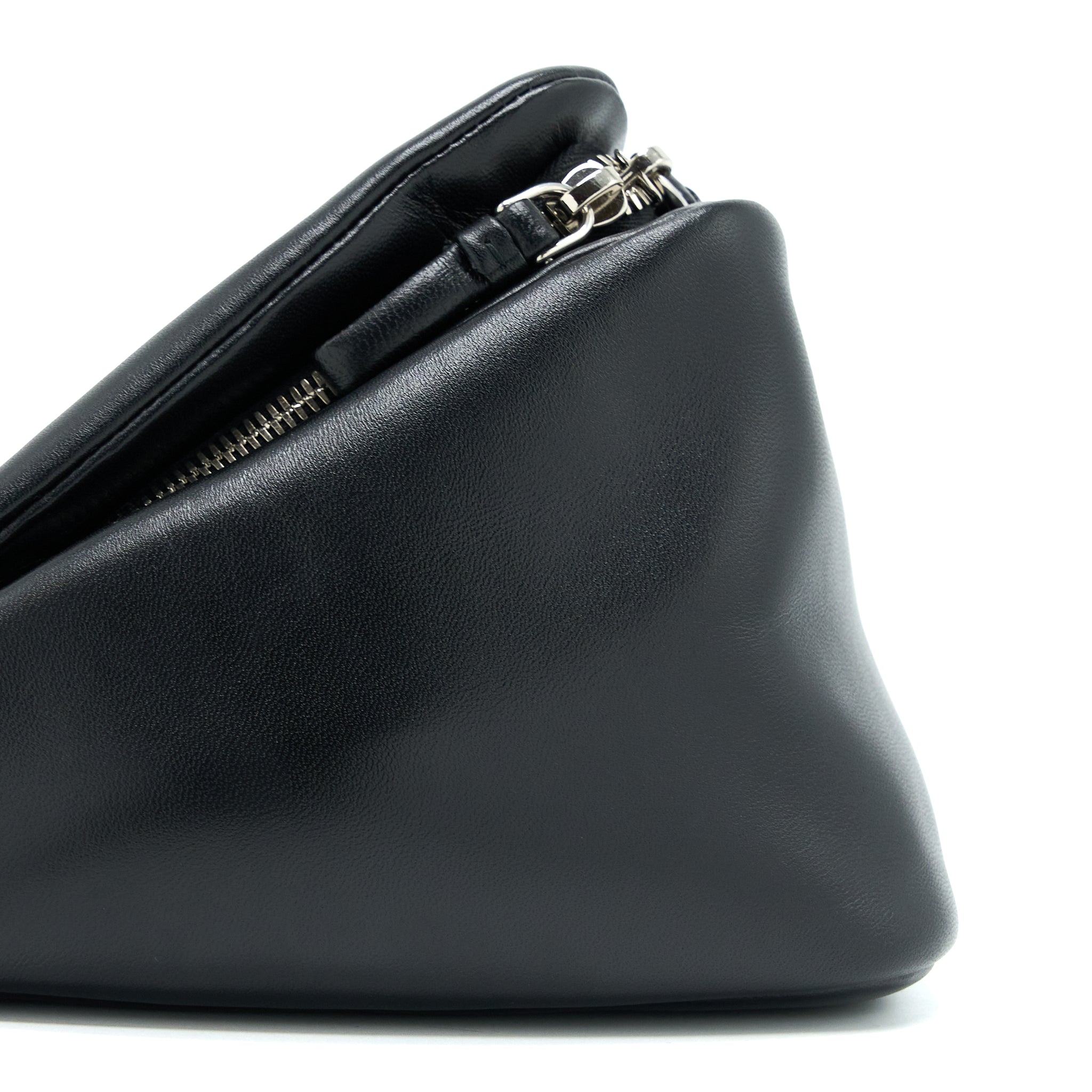 PRADA PADDED NAPPA TRIANGLE BAG BLACK SHW