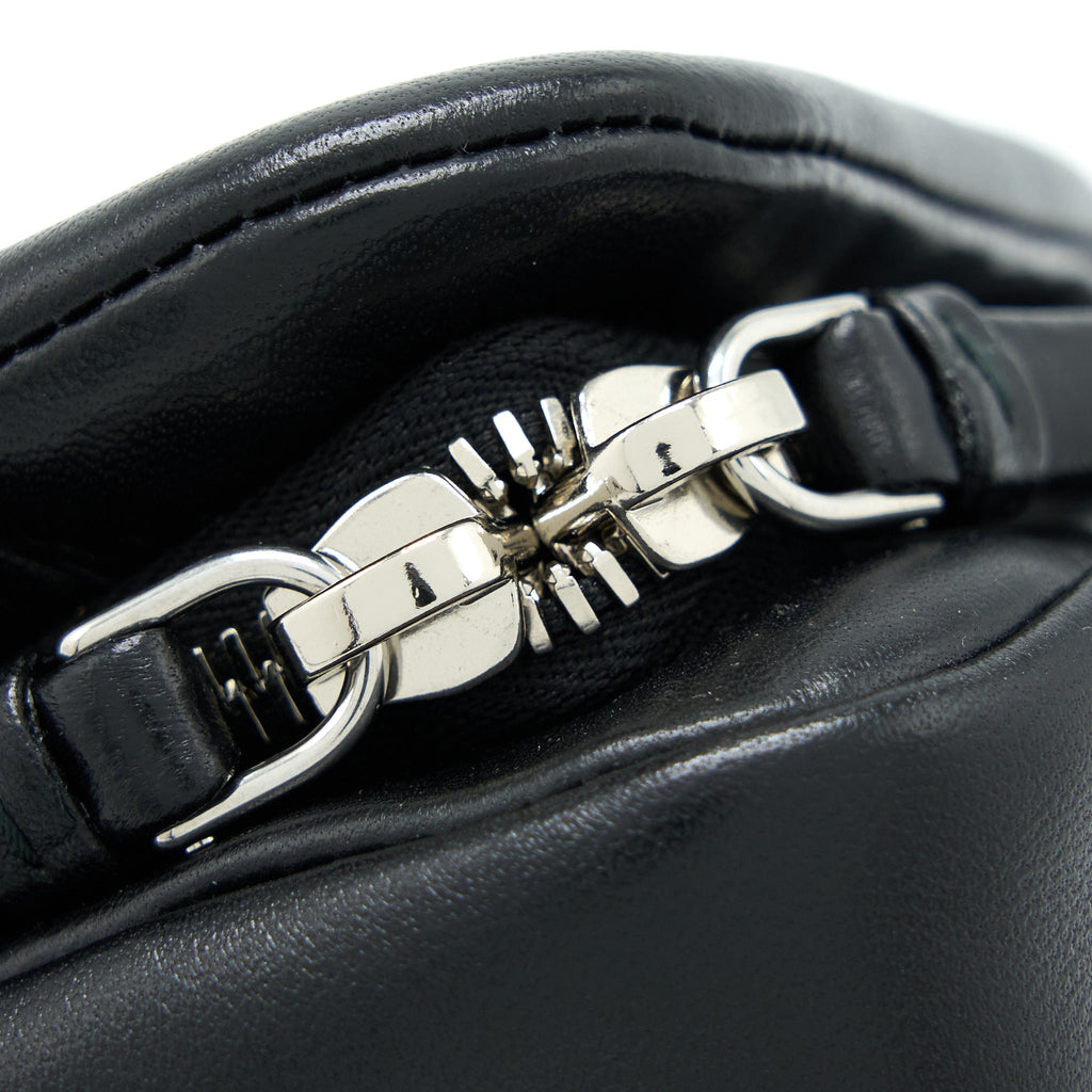PRADA PADDED NAPPA TRIANGLE BAG BLACK SHW