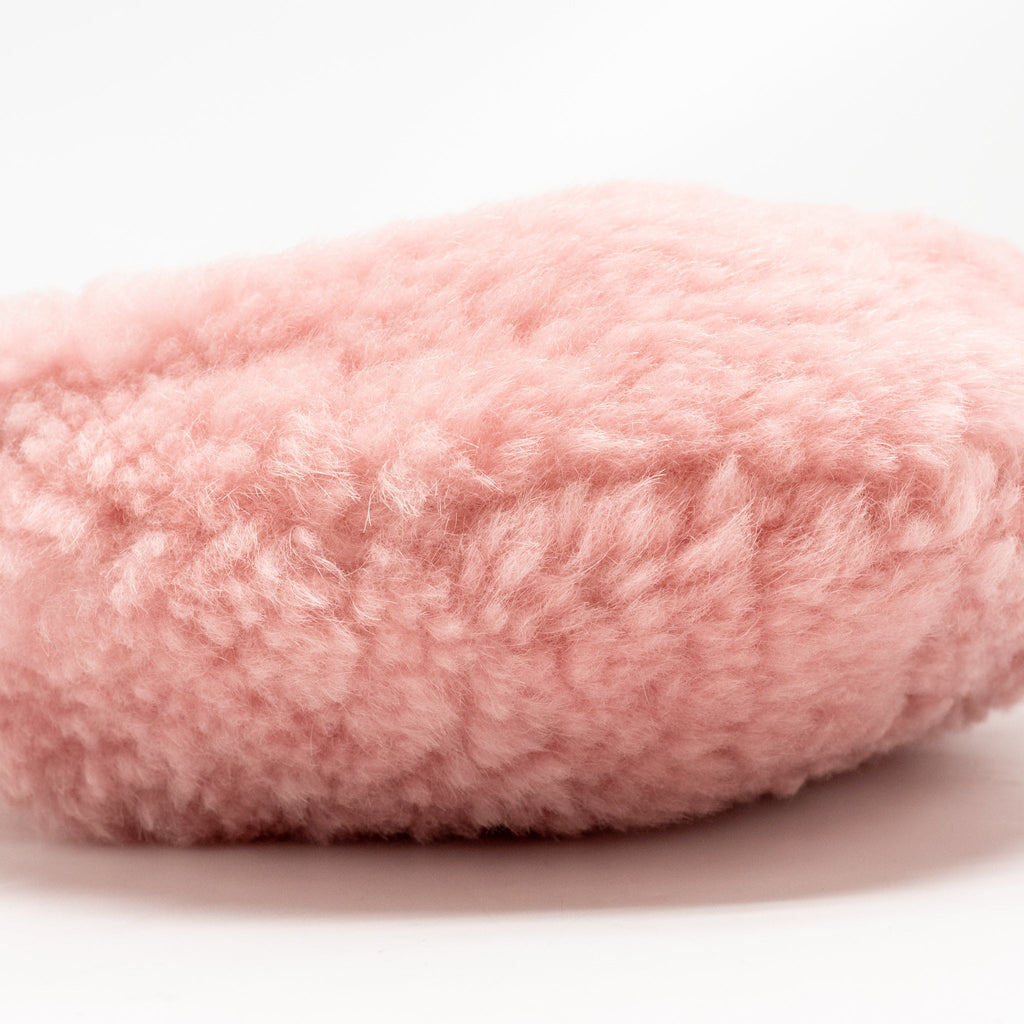 BOTTEGA VENETA MINI JODIE SHEARLING PINK GHW
