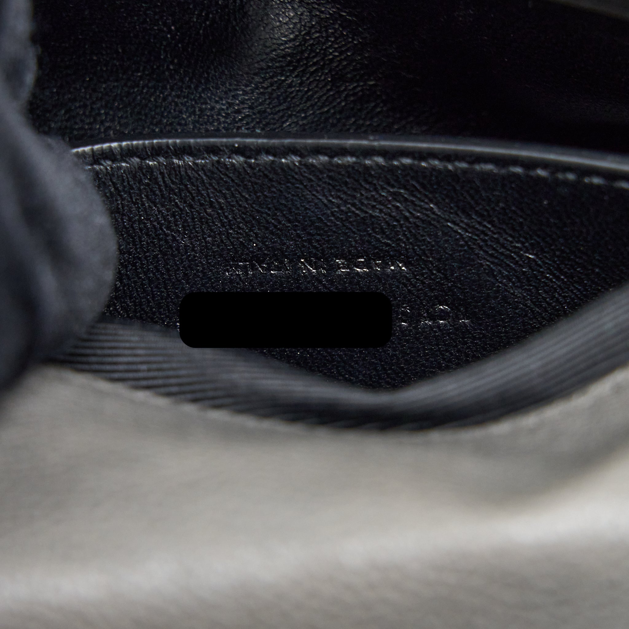 SAINT LAURENT COLLEGE BAG CALFSKIN GREY WITH RUTHENIUM HARDWARE