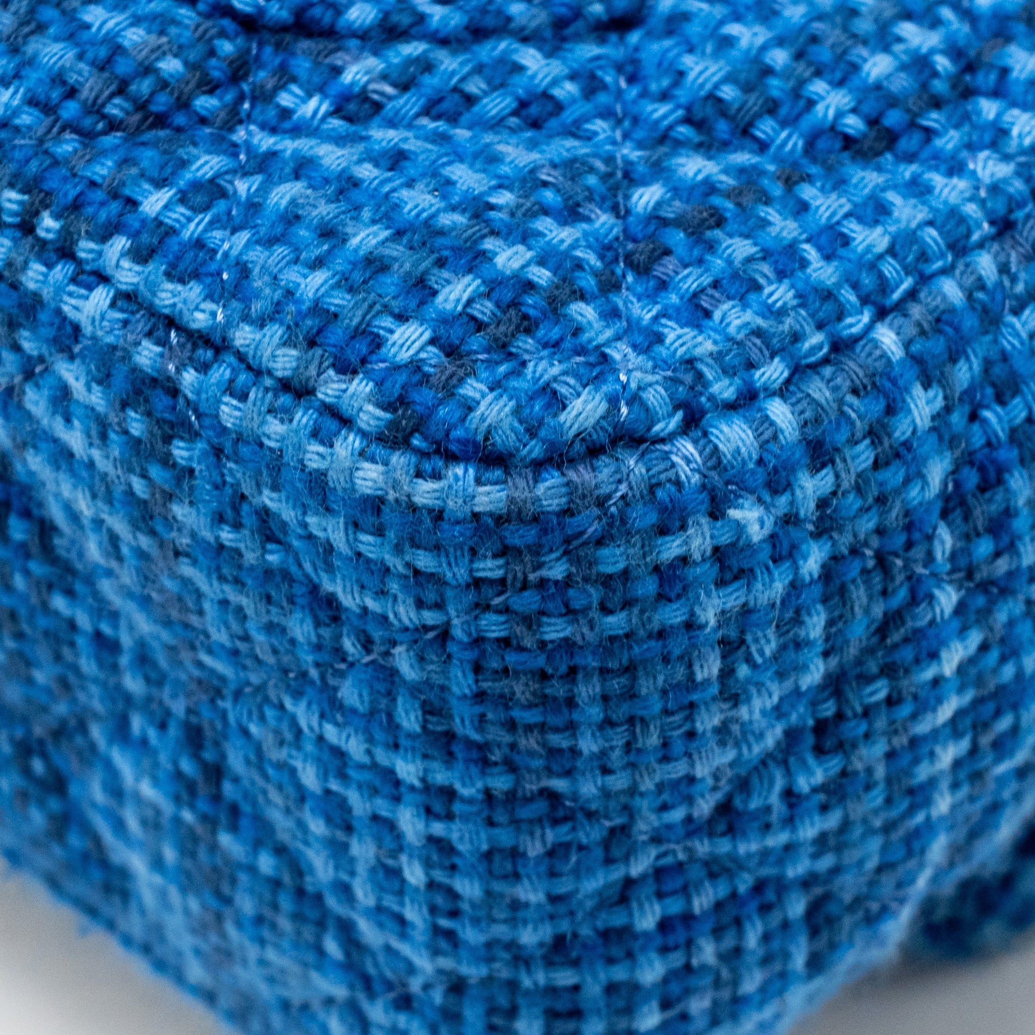 CHANEL MINI RECTANGULAR TWEED BLUE SHW