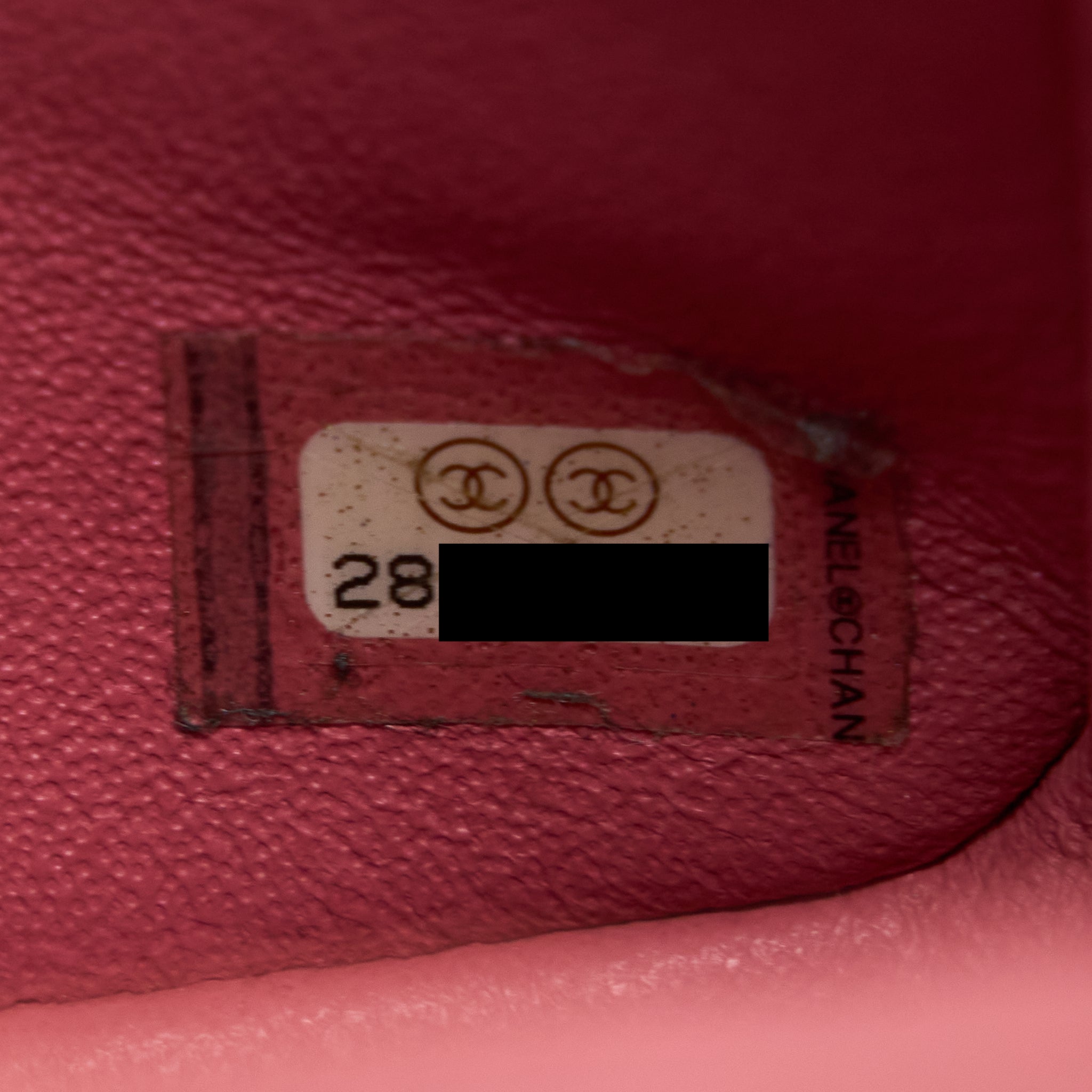 CHANEL MINI RECTANGULAR FLAP BAG LAMBSKIN PINK SHW