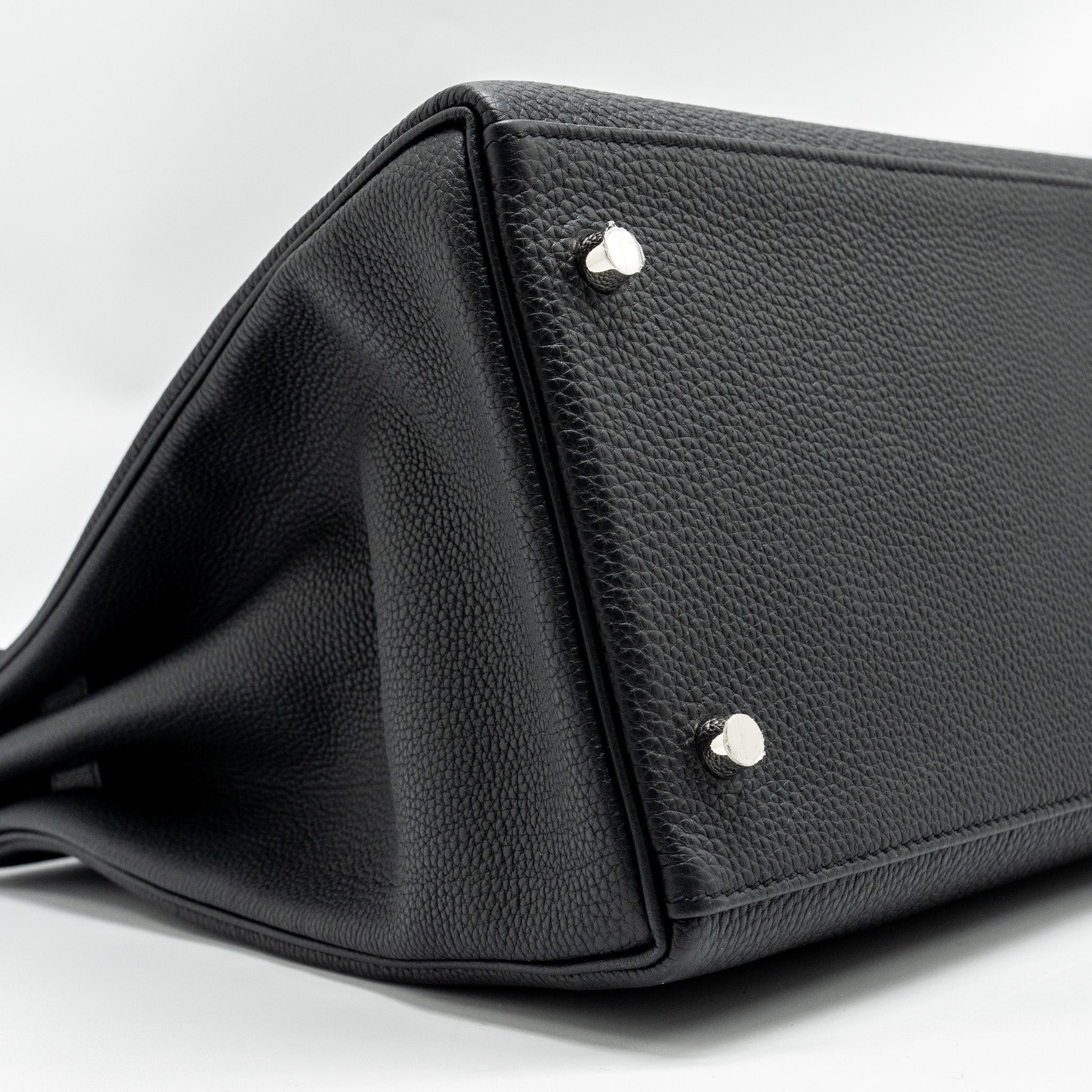 HERMES KELLY MAXI 42 TOGO BLACK SHW