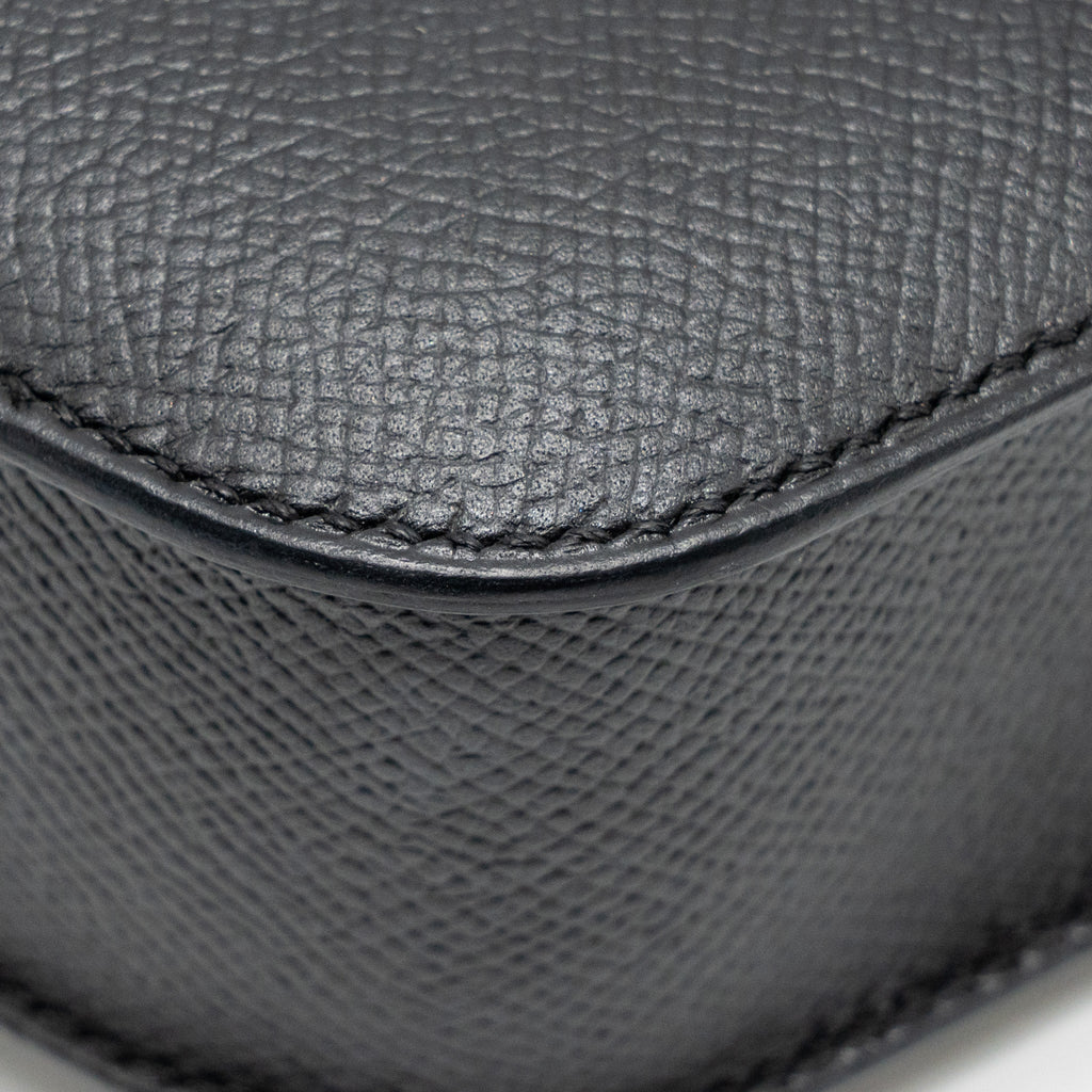 HERMES CHERCHE-MIDI SHOULDER BAG EPSOM BLACK SHW