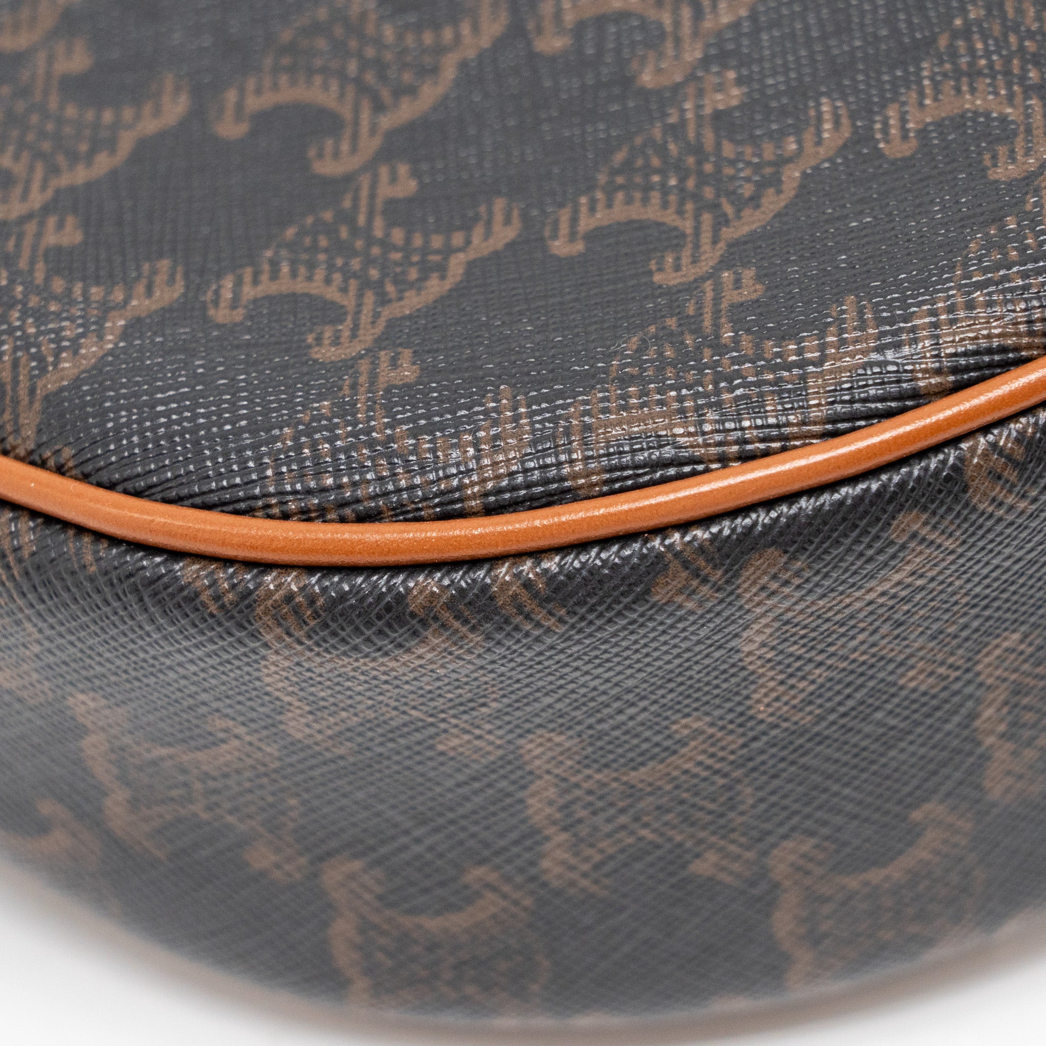 CELINE AVA BAG TRIOMPHE CANVAS / CALFSKIN TAN GHW