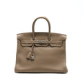 HERMES BIRKIN 35 TOGO ETOUPE SHW