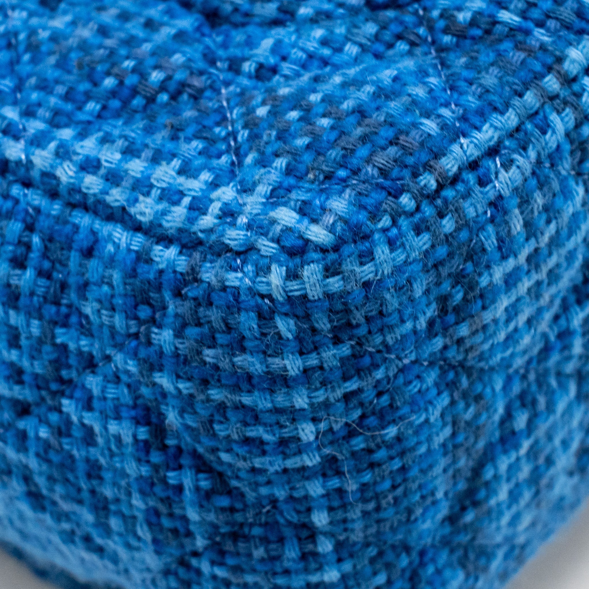 CHANEL MINI RECTANGULAR TWEED BLUE SHW