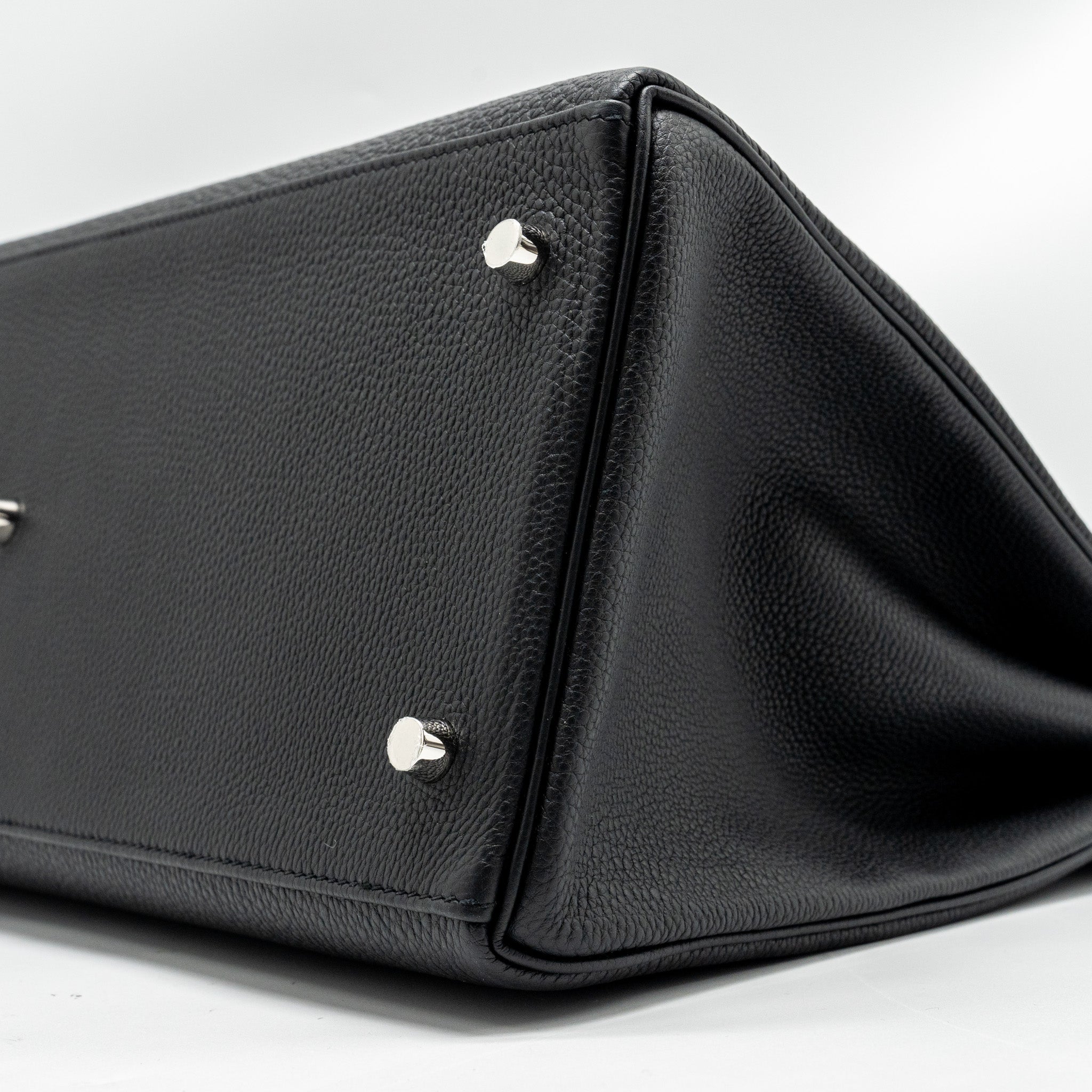 HERMES KELLY MAXI 42 TOGO BLACK SHW
