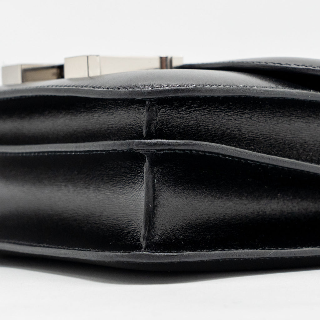 HERMES MINI CONSTANCE BOX BLACK SHW