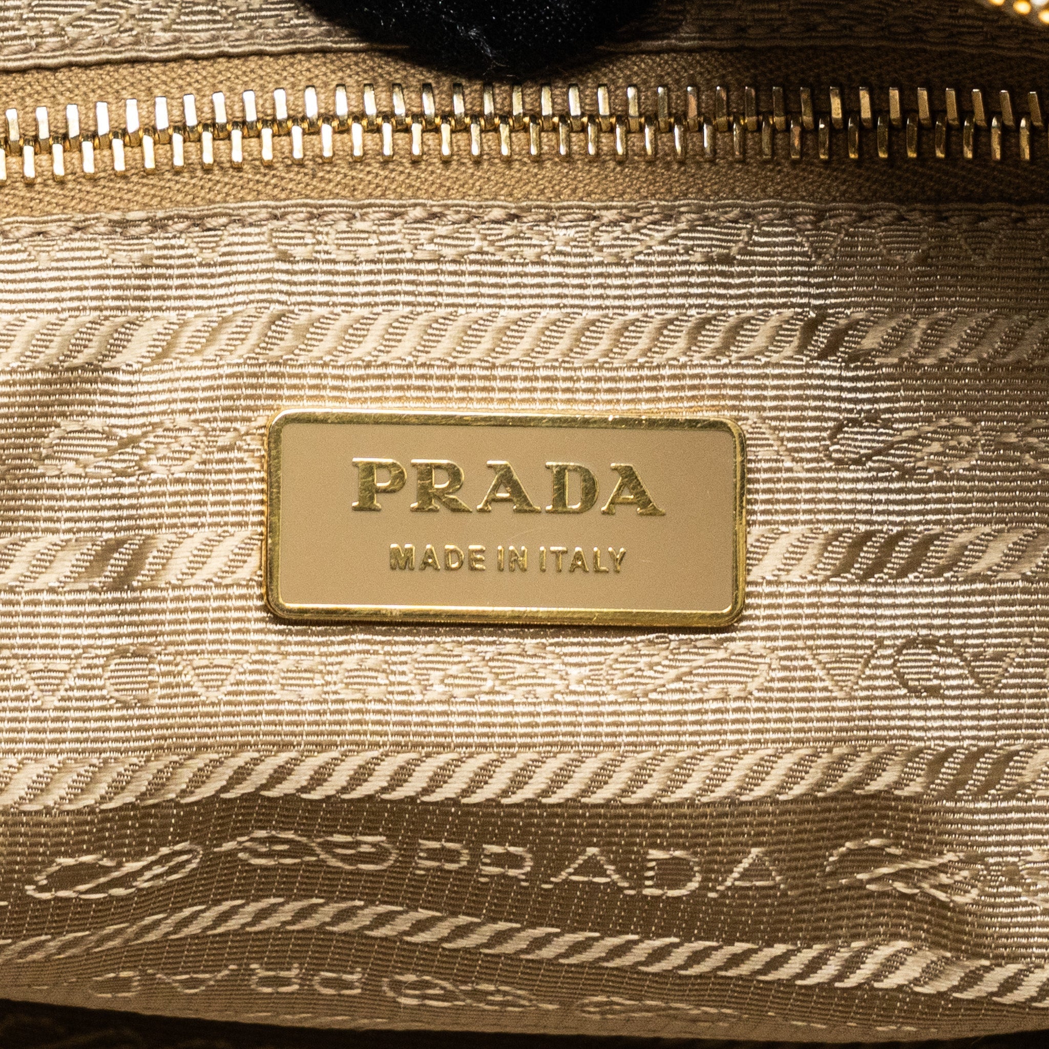 PRADA BOSTON TOTE BAG CALFSKIN LEATHER BEIGE GHW