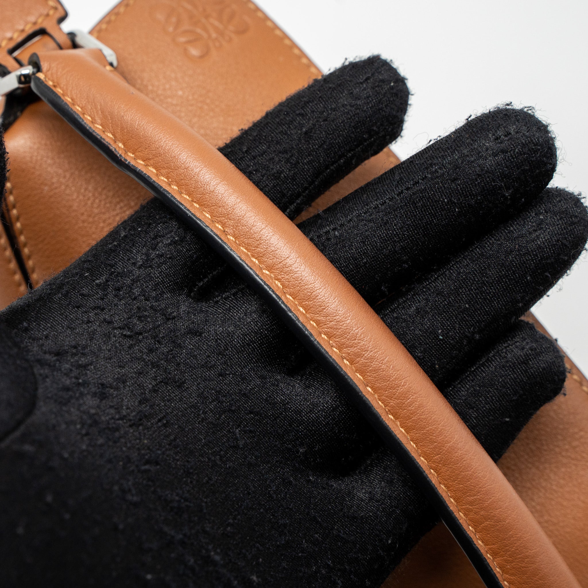 LOEWE MINI PUZZLE BAG CALFSKIN TAN SHW