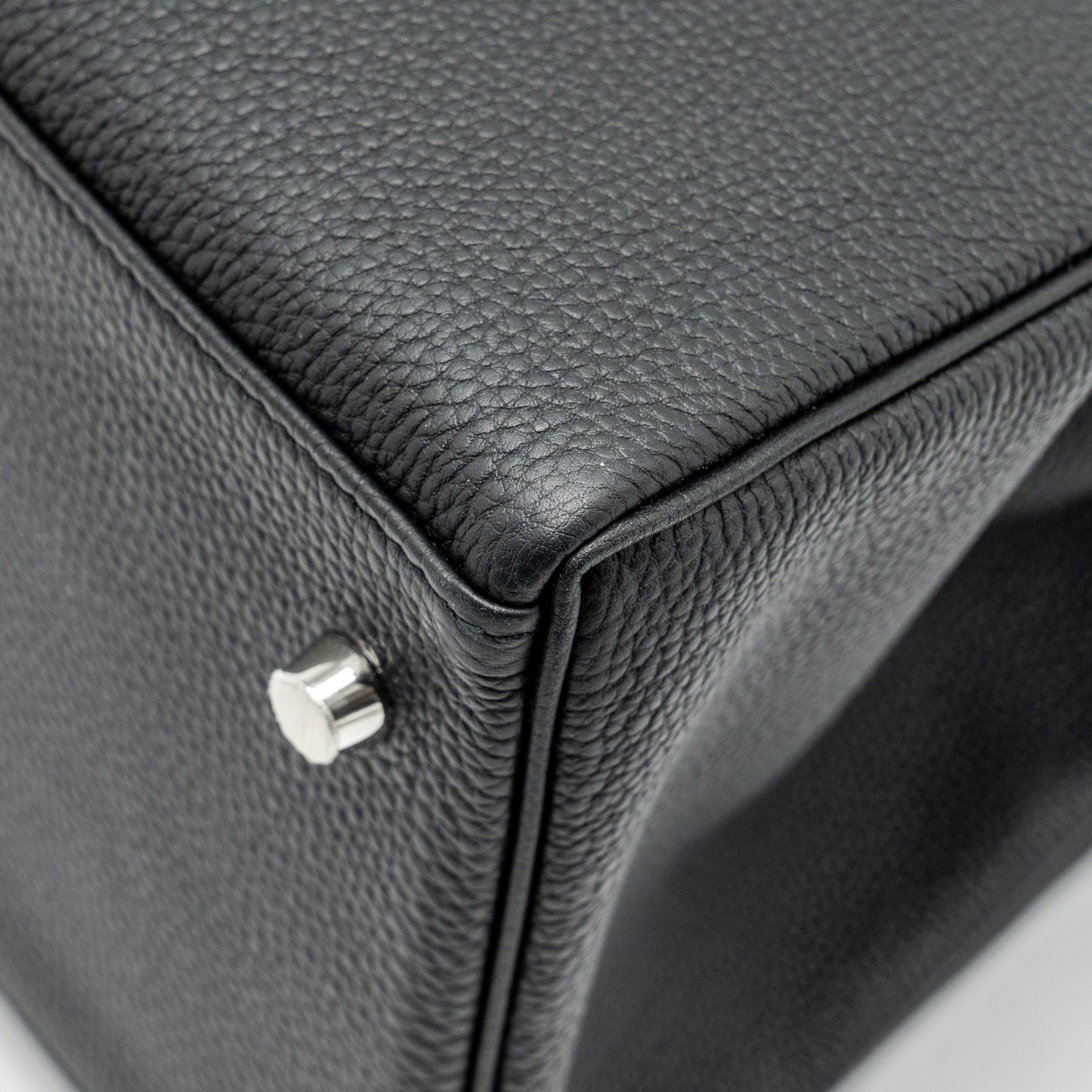 HERMES KELLY MAXI 42 TOGO BLACK SHW