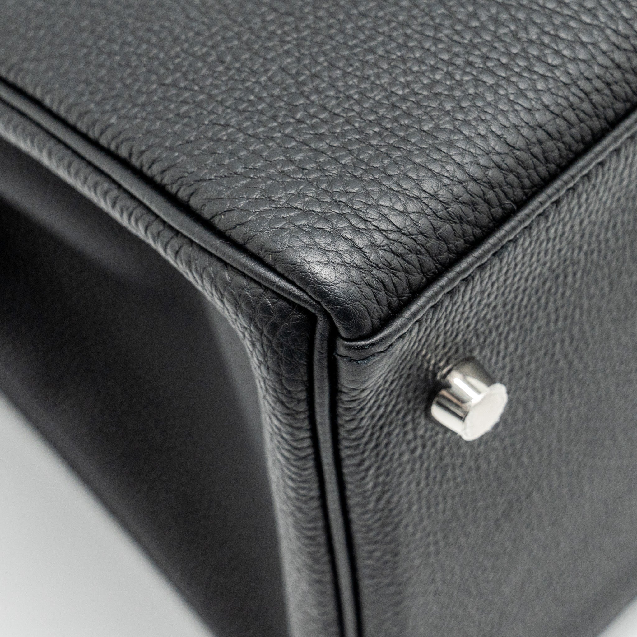 HERMES KELLY MAXI 42 TOGO BLACK SHW