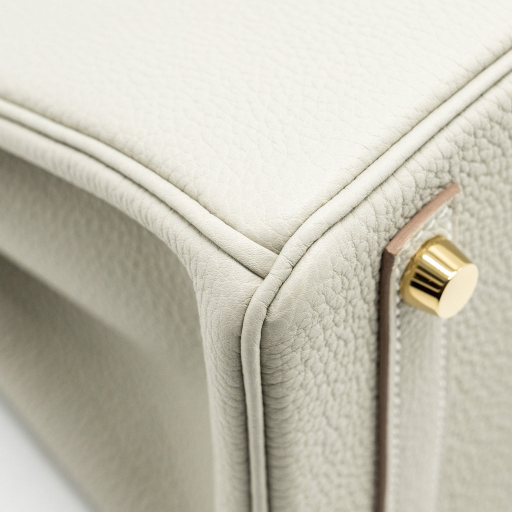 HERMES BIRKIN 25 TOGO GRIS PERLE GHW