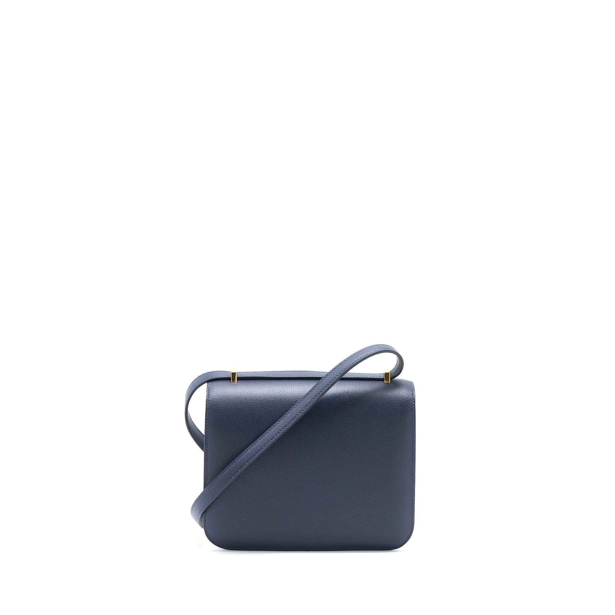 HERMES MINI CONSTANCE EVERCOLOUR BLUE NUIT GHW