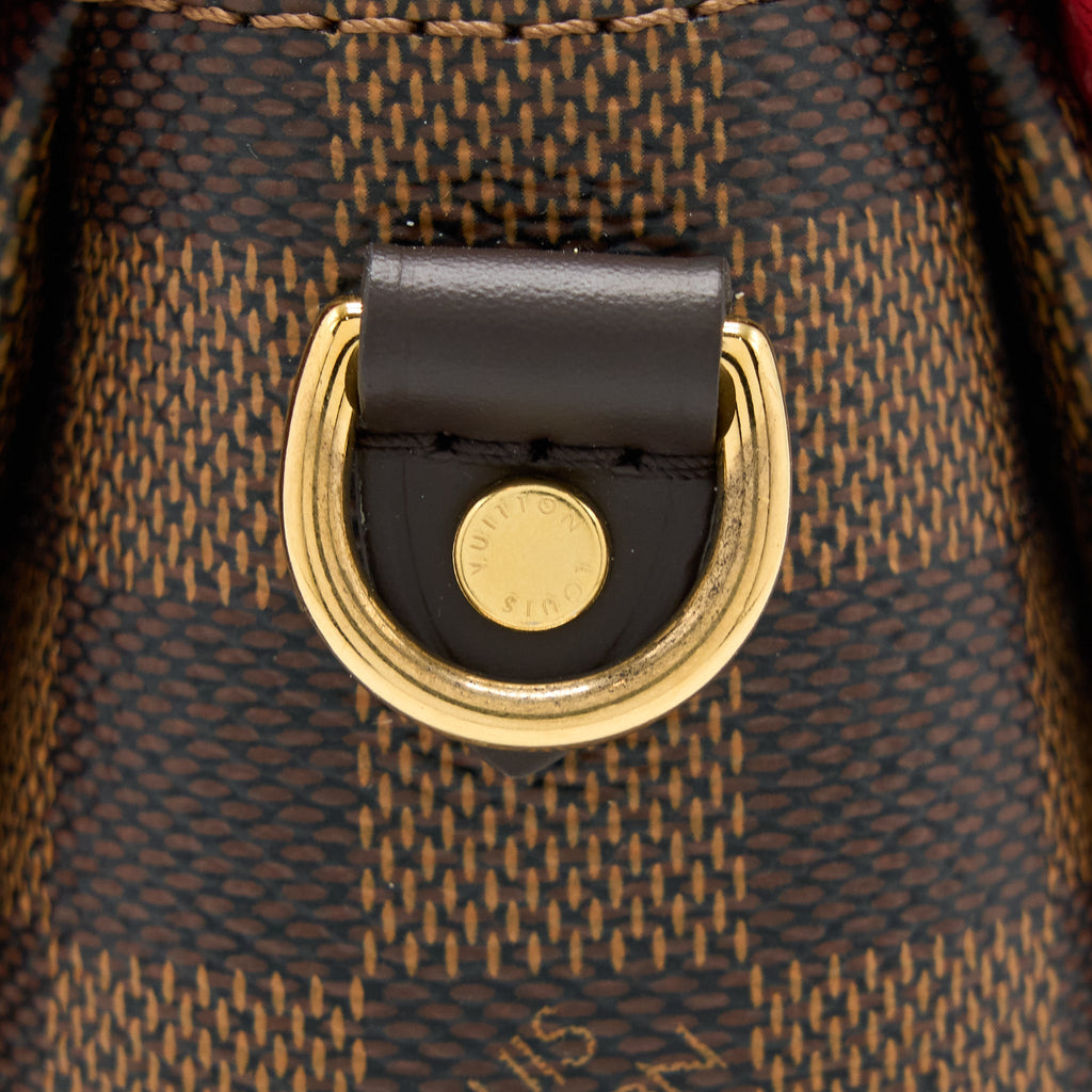 LOUIS VUITTON CROISETTE DAMIER EBENE CANVAS GHW
