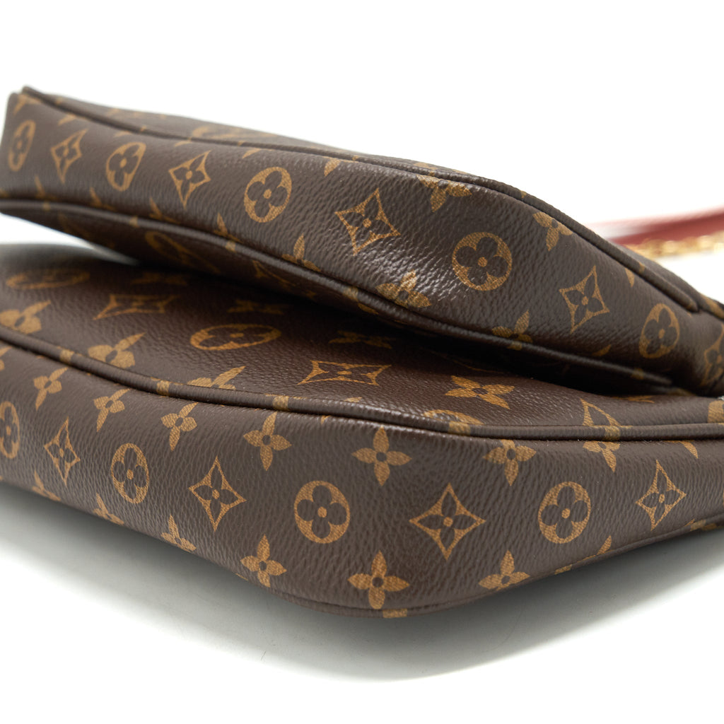 LOUIS VUITTON MULTI POCHETTE ACCESSORIES PINK STRAP