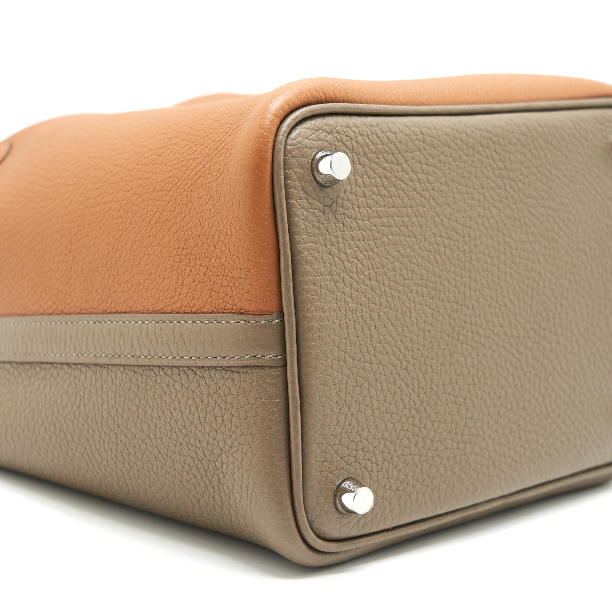 HERMES PICOTIN 18 LOCK BAG GOLD/ ETOUPE/ NATA SHW
