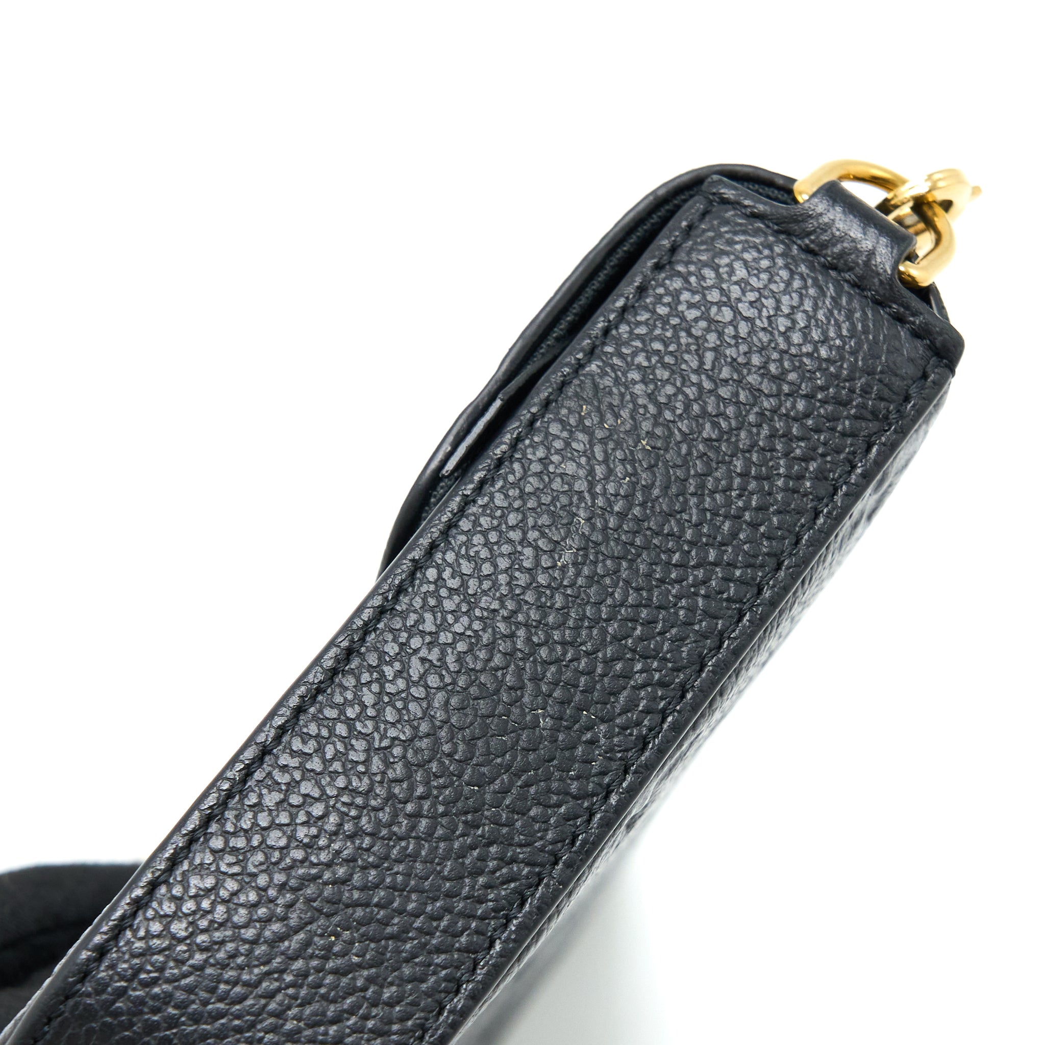 LOUIS VUITTON FELICIE POCHETTE MONOGRAM EMPREINTE BLACK GHW