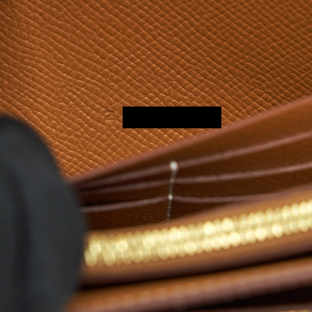 HERMES CONSTANCE LONG TO GO WALLET EPSOM GOLD GHW