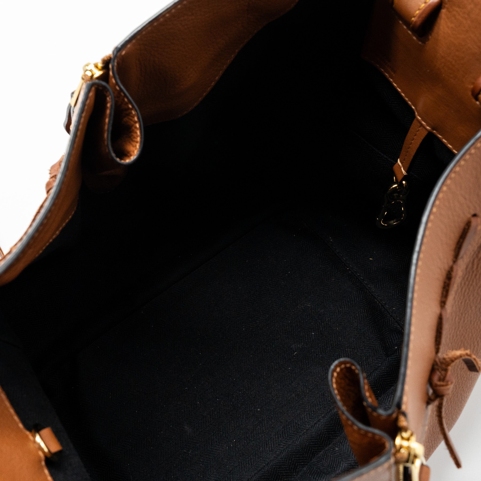 LOEWE SMALL HAMMOCK BAG CALFSKIN CARAMEL GHW