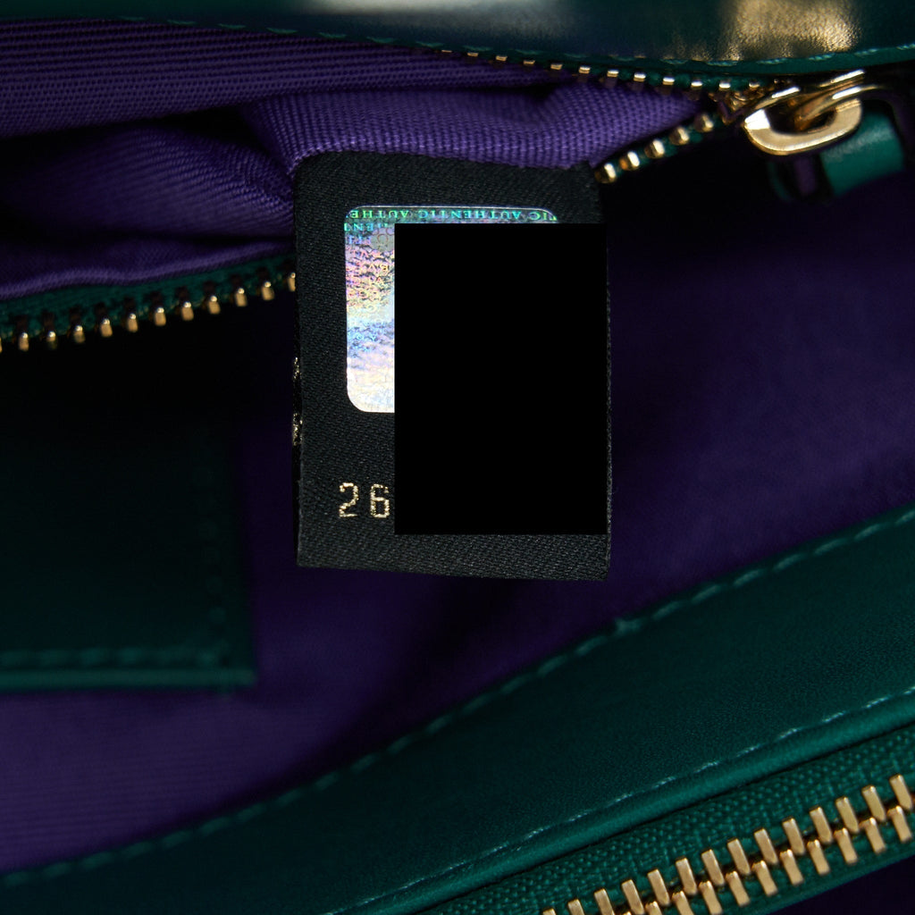 BVLGARI SERPENTI SHOULDER BAG GREEN